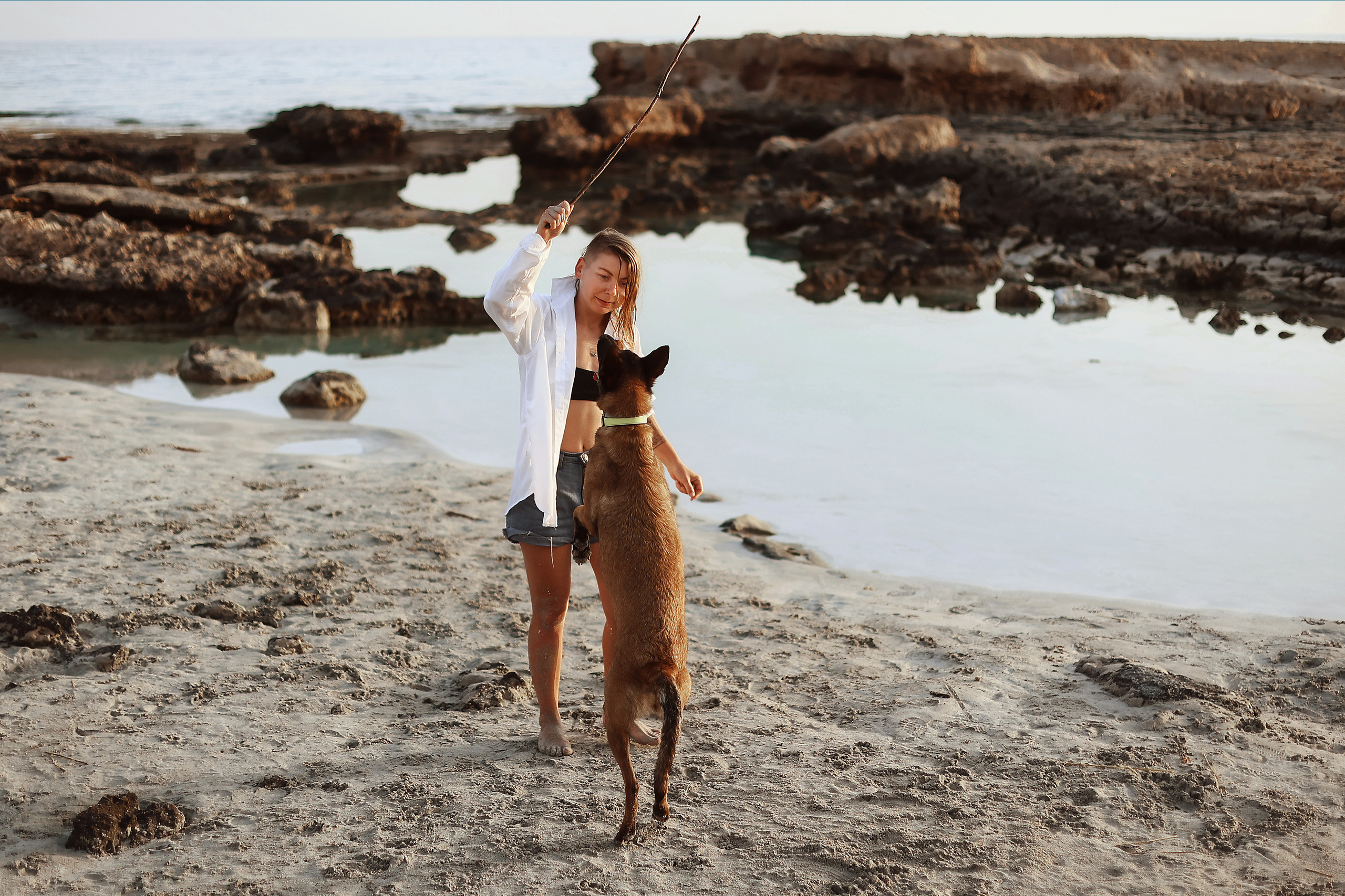 Съемка с питомцем, Айя-Напа. Май, 2022. Kipriotka. Ваш фотограф на Кипре (Айя-Напа, Протарас)