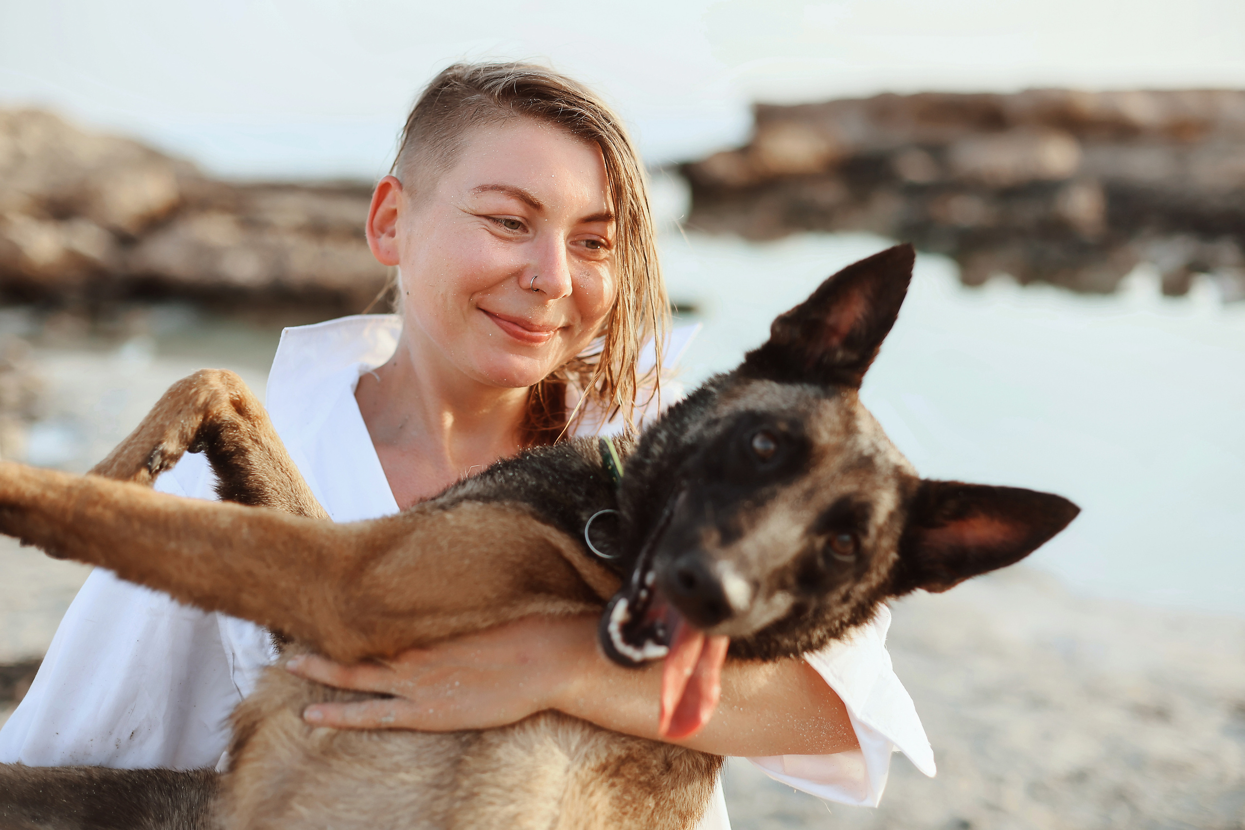 Съемка с питомцем, Айя-Напа. Май, 2022. Kipriotka. Ваш фотограф на Кипре (Айя-Напа, Протарас)