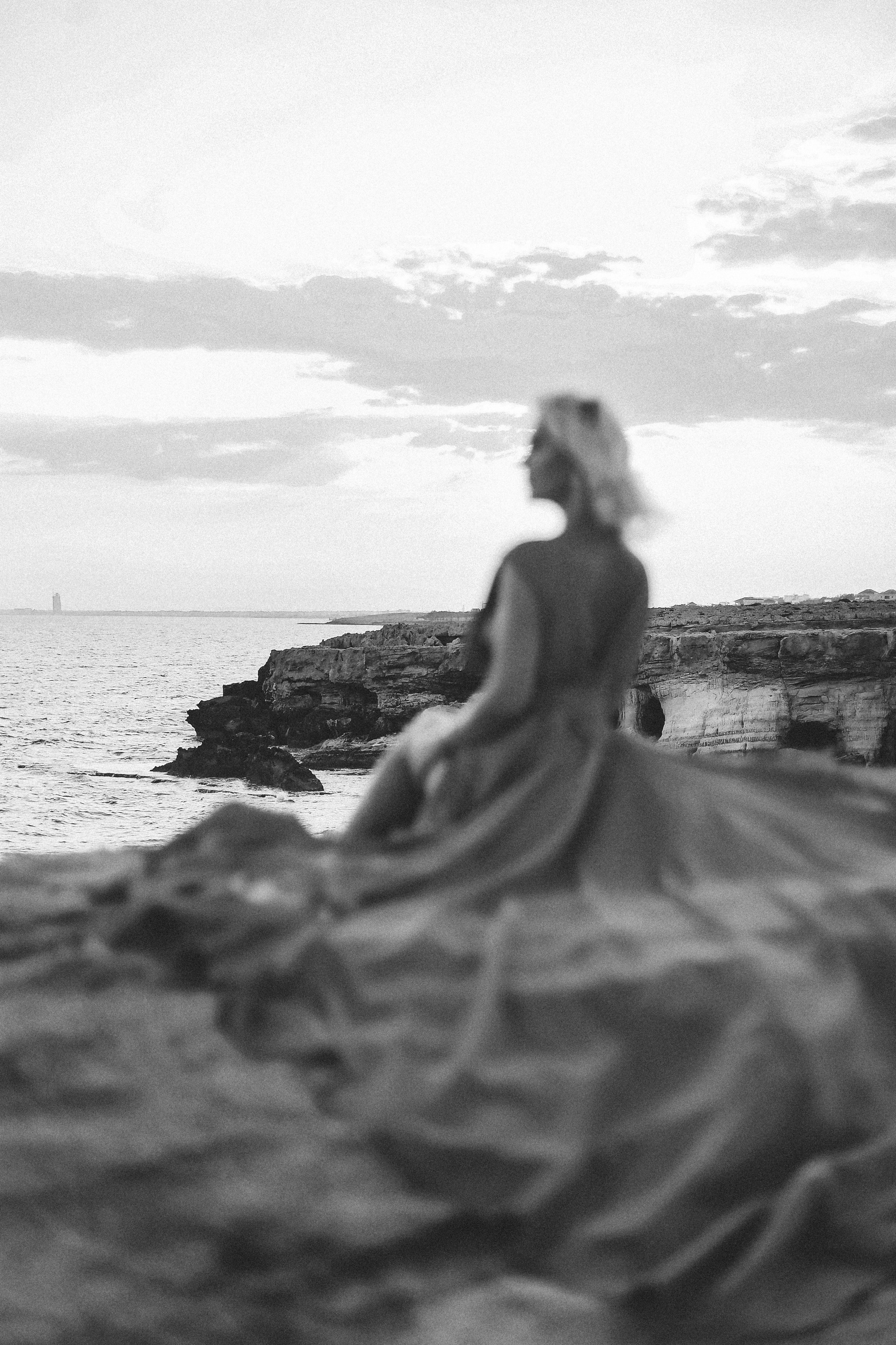 Индивидуальная фотосессия в летящем платье, Айя-Напа. Июнь, 2022. Kipriotka. Ваш фотограф на Кипре (Айя-Напа, Протарас)