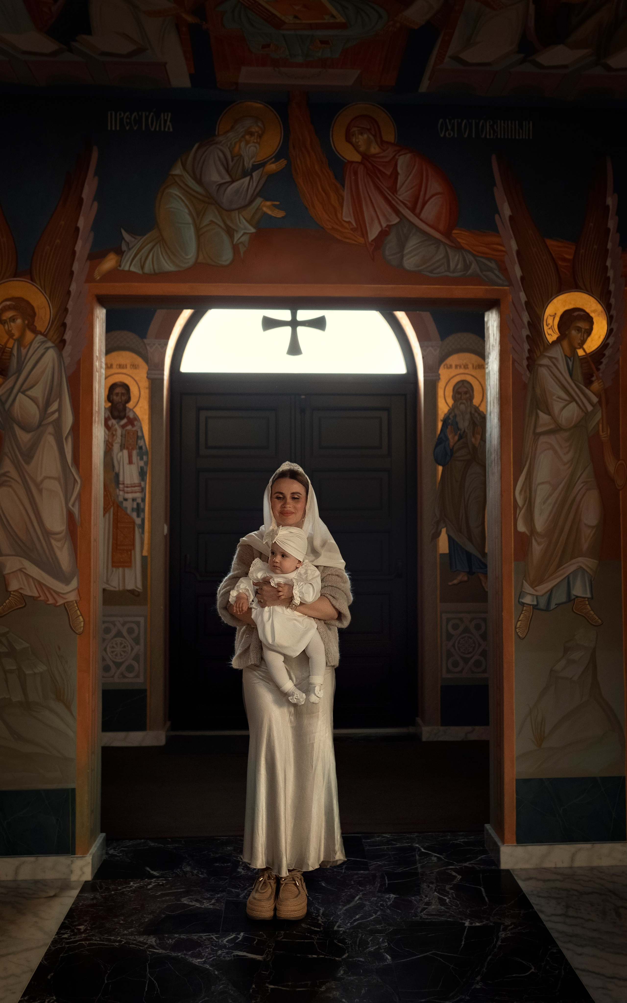 Крещение. Семейный и детский фотограф в Варшаве Мила Бобровская