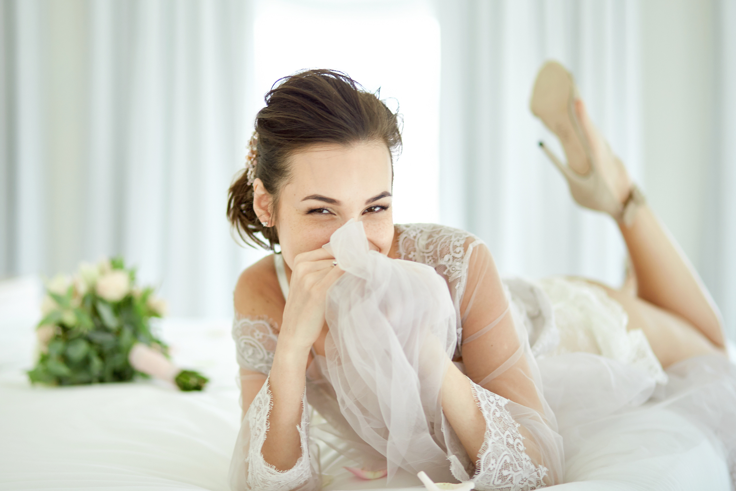 Юля, утро невесты. Фотограф в Барселоне, в Испании, по всей Европе - Андрей Пасечник. Тел