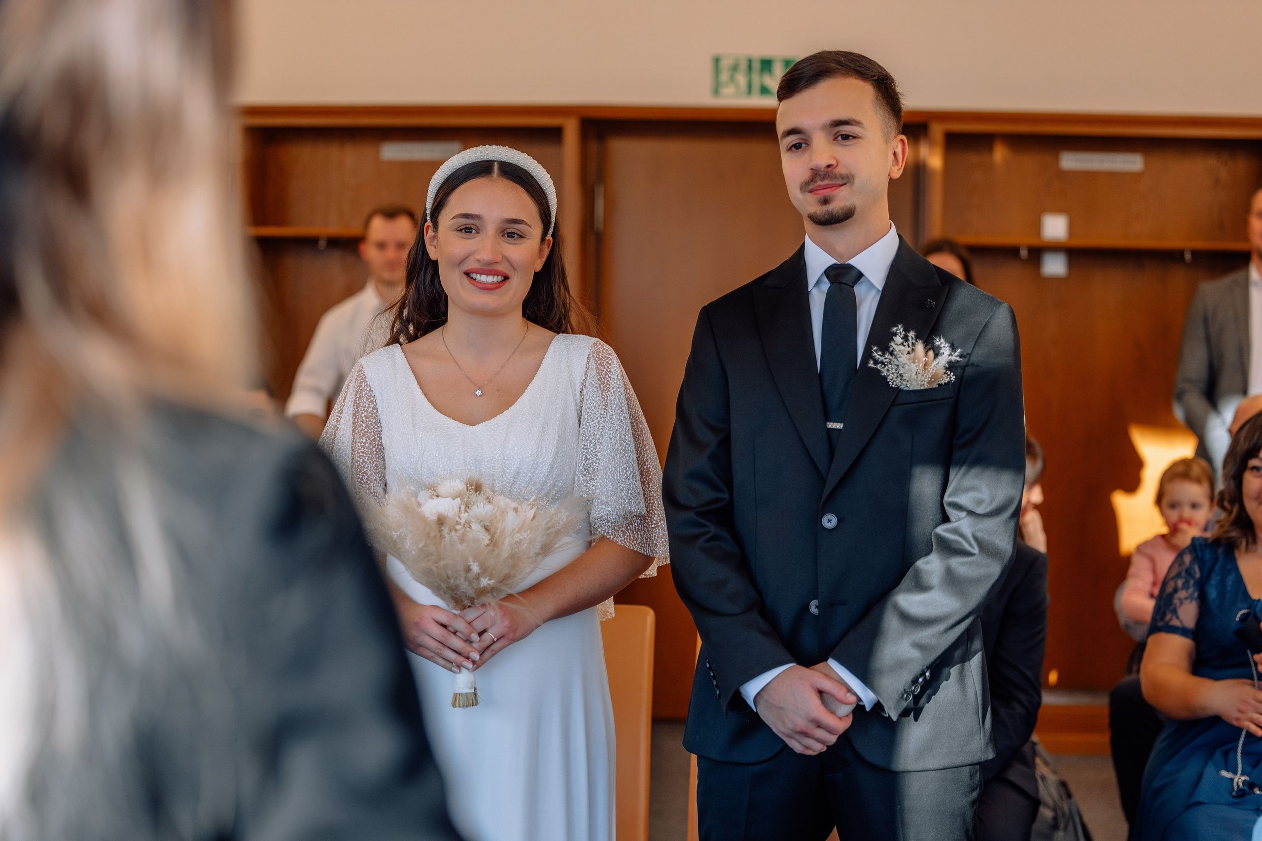 Elegante Trauung im Standesamt Schwabing | Hochzeitsreportage. Hochzeitsfotograf München Taufe Familienfotograf Tanja Mauke