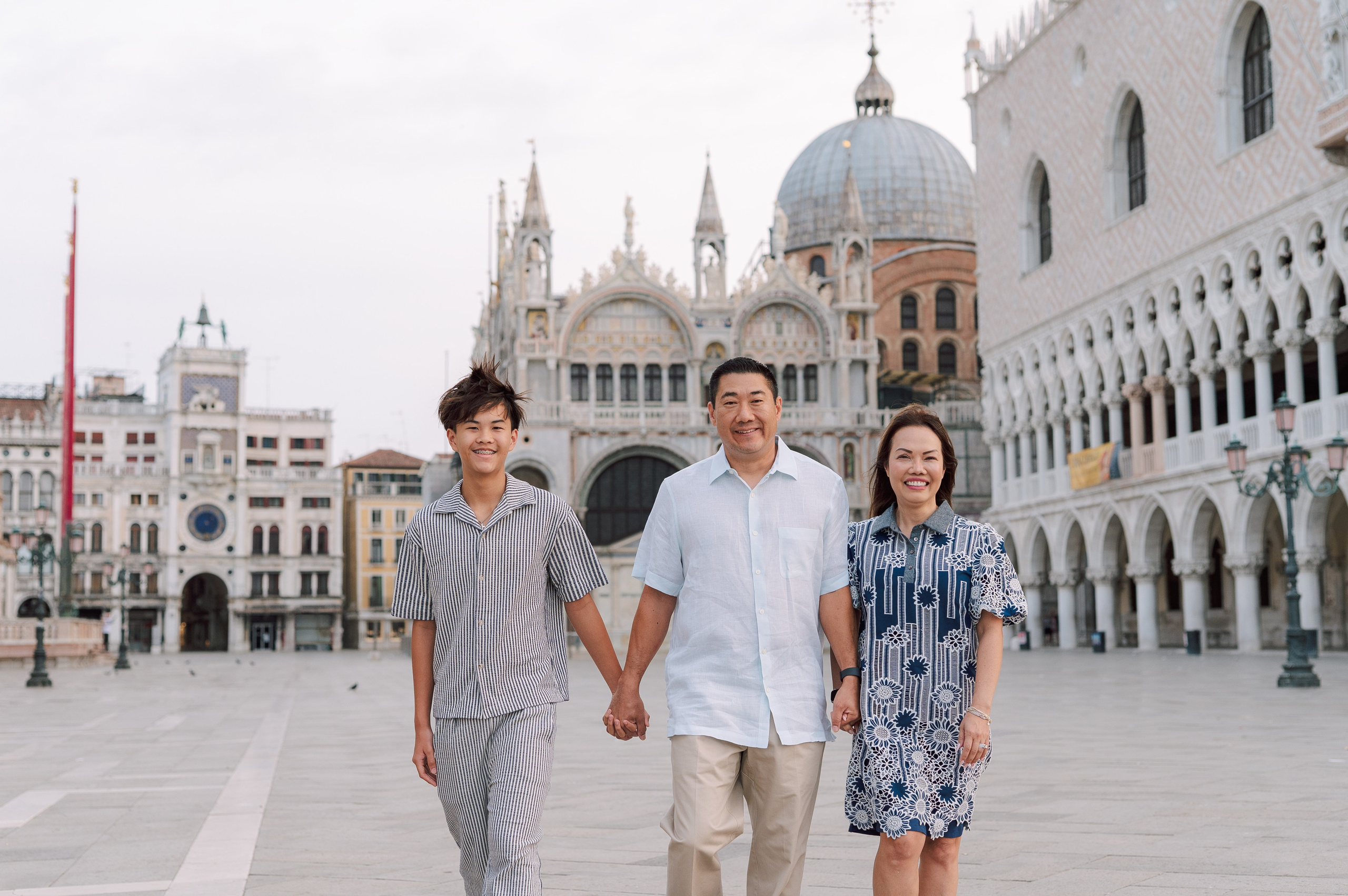Jennifer, Tim and Jayden. Photographer in Venice Anna Terzi