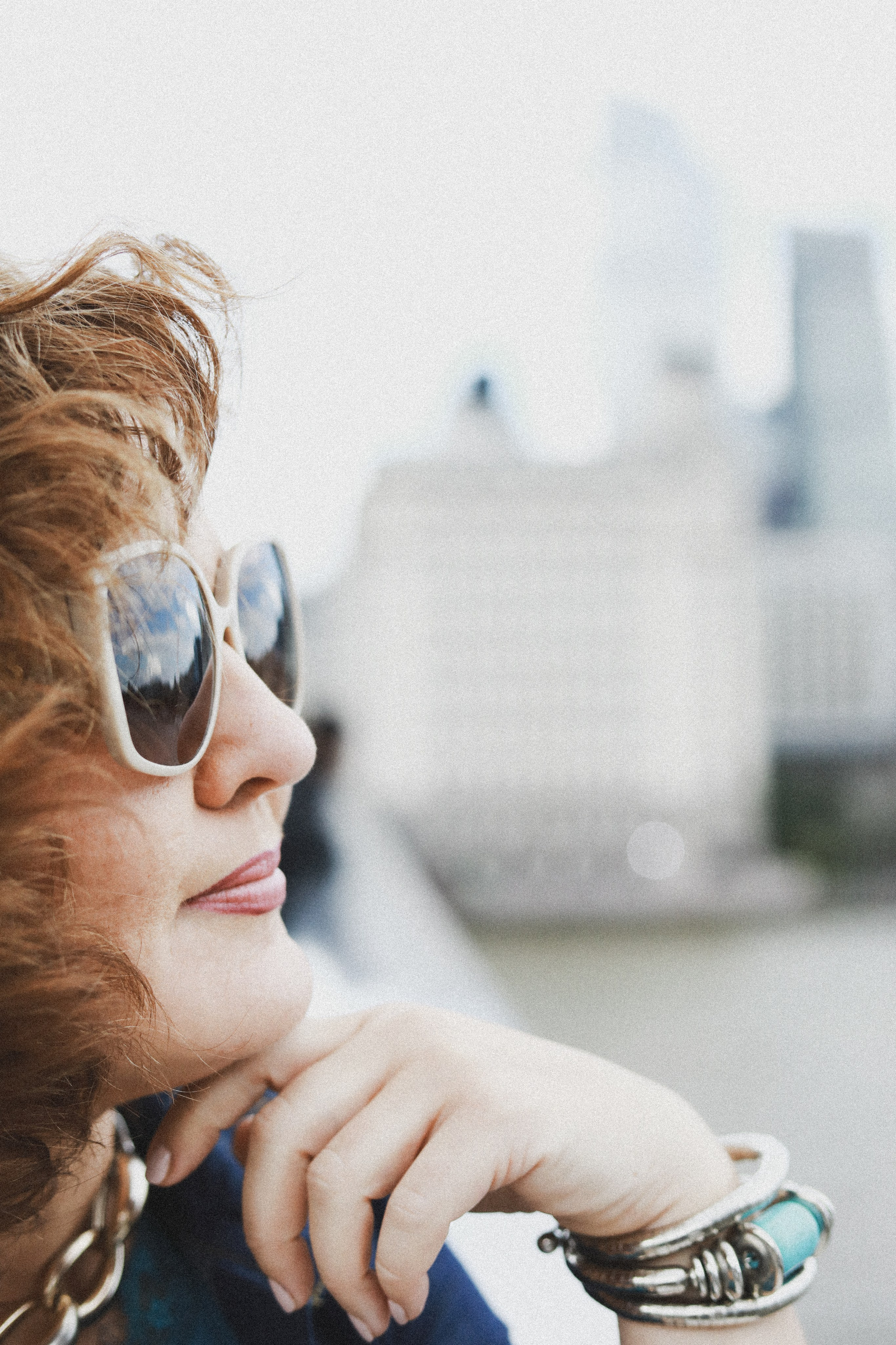 Оlga and her shiny London. Victoria Dini. Art photography in London / Folkestone, UK