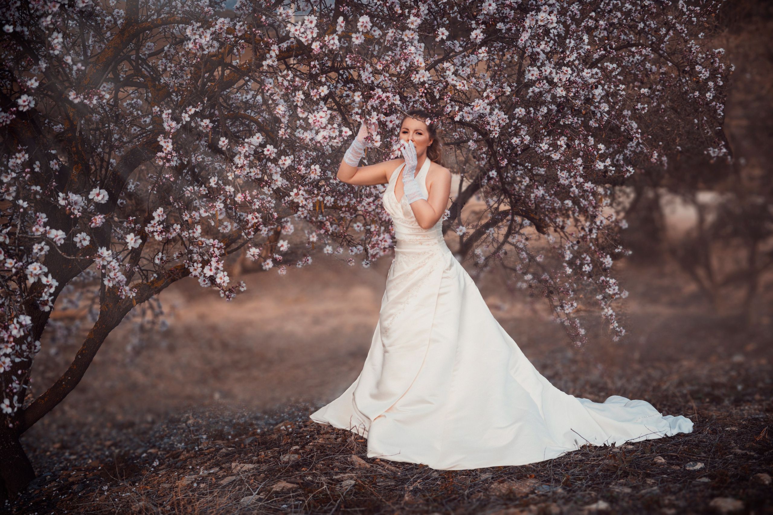 Свадебная прогулка в цветущем миндале. Анастасия Благова — Твой фотограф в Малаге 🇪🇸