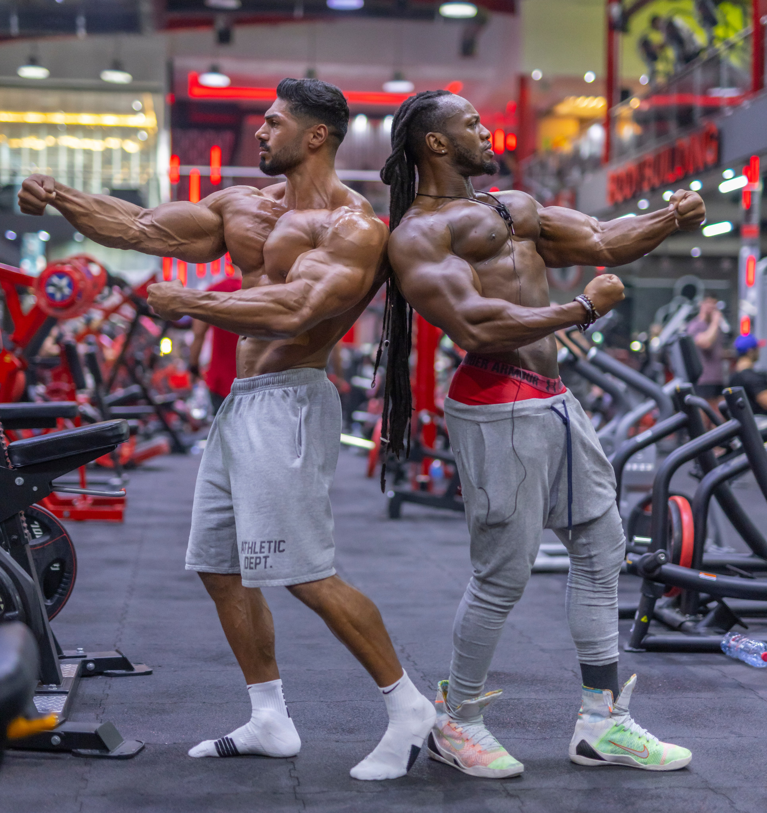 BINOUS GYM DUBAI. Fitness photography