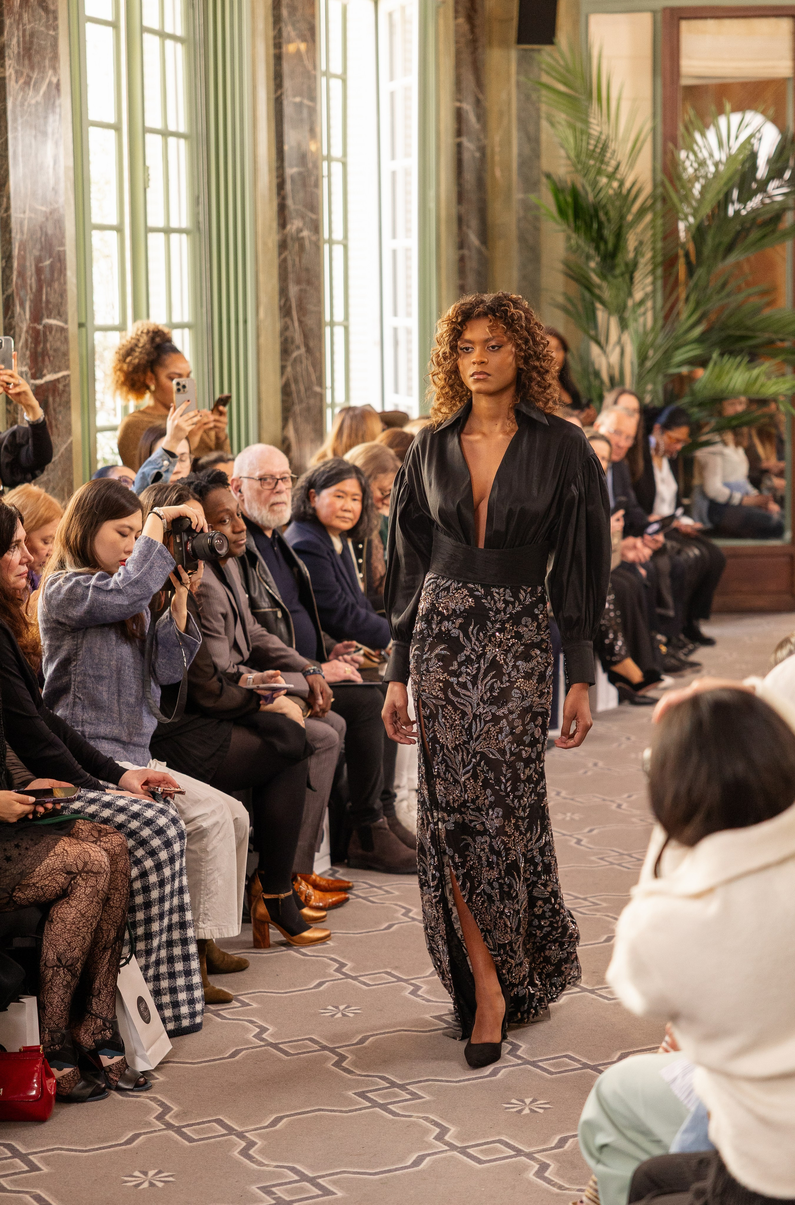 Paris fashion week. MATVEEVA STUDIO