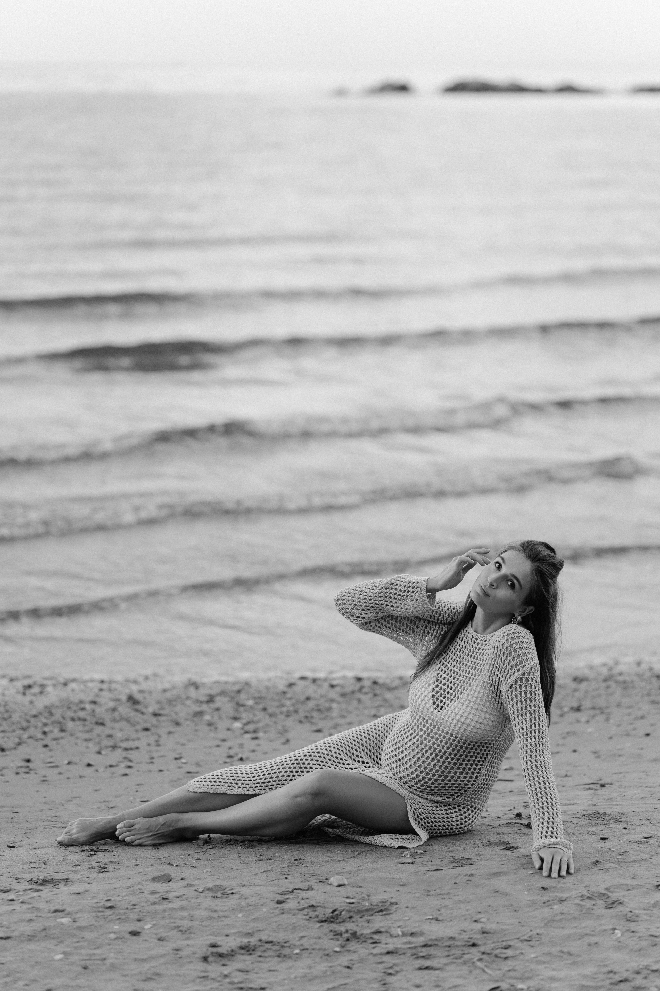 In dolce attesa. Fotografa Rimini