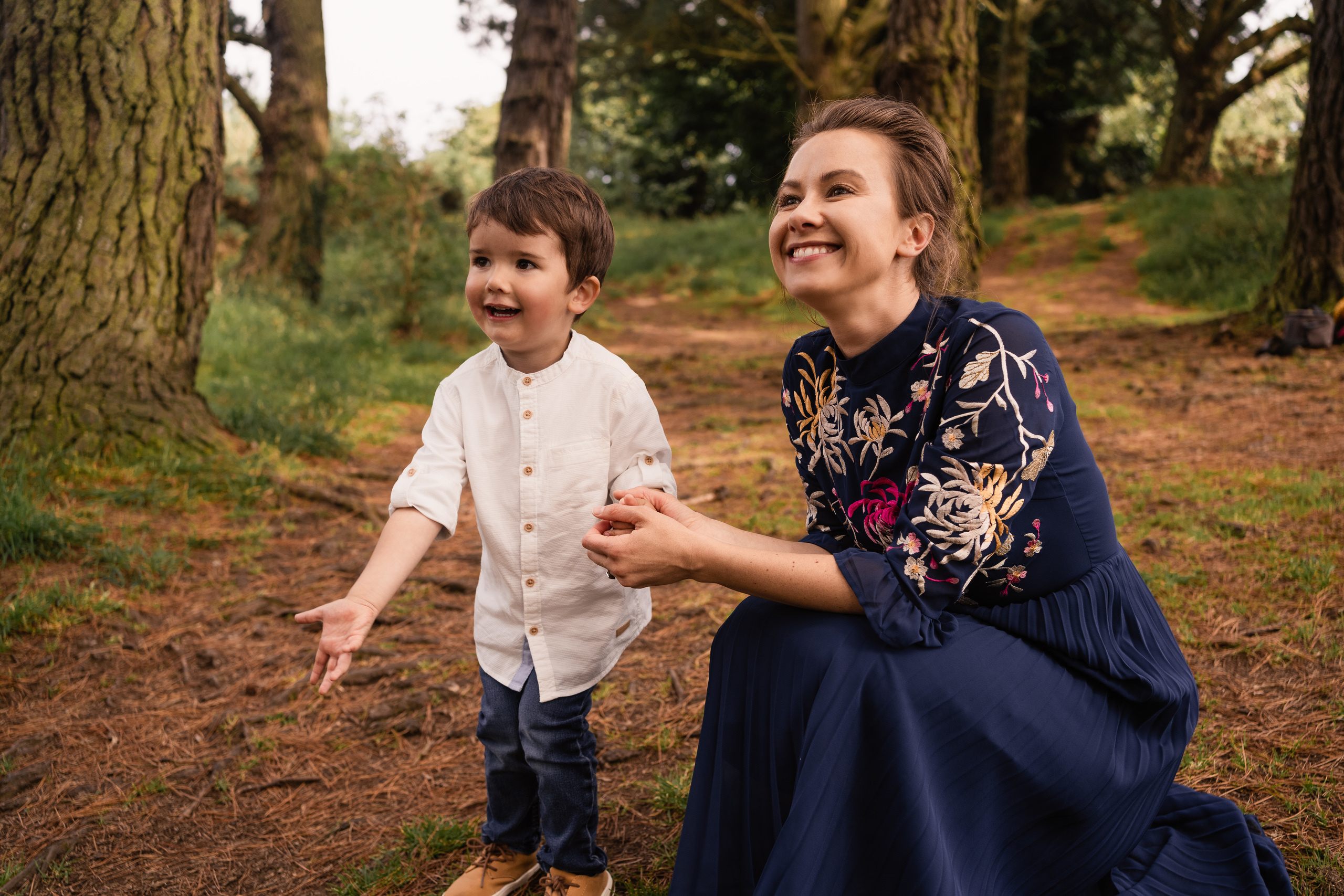 The walk in the forest. Portrait, Family and Maternity Photographer in Dublin Tania Vaskul