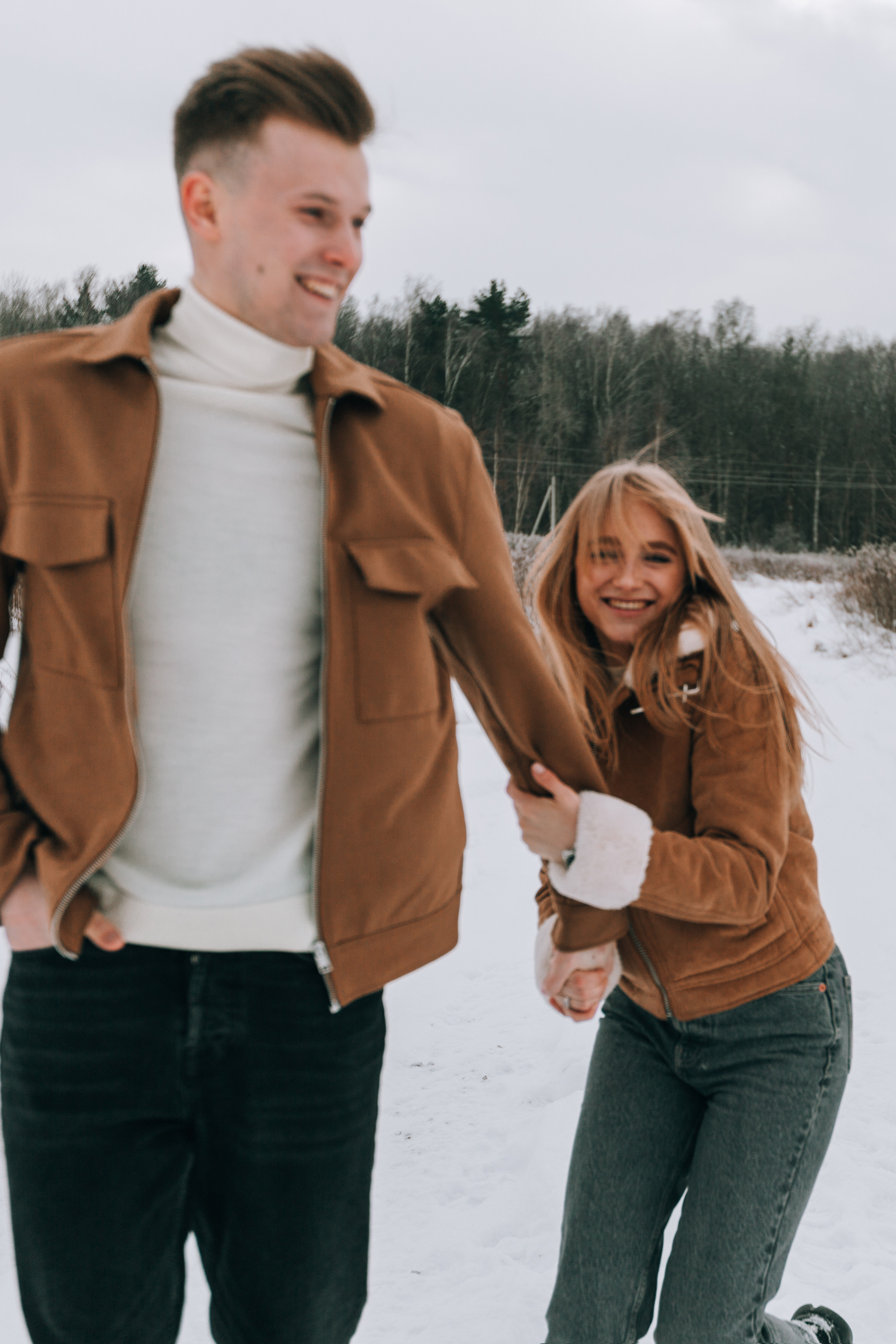 Зимняя прогулка. Семейный и свадебный фотограф в Франкфурте на Майне Алина Браун