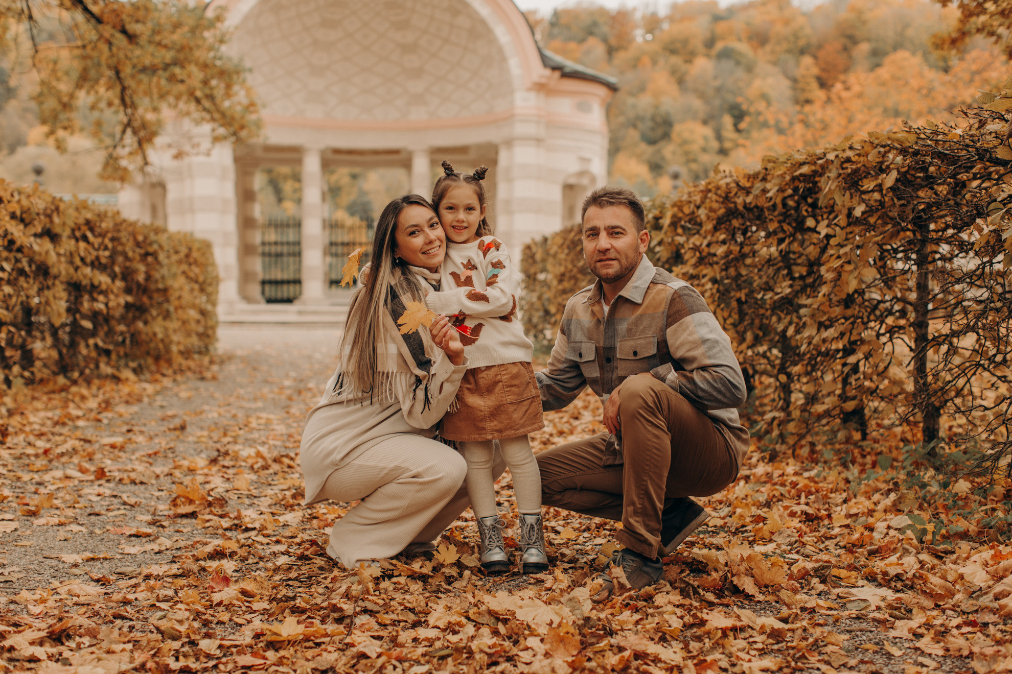 Осеняя прогулка. Семейный и свадебный фотограф в Франкфурте на Майне Алина Браун