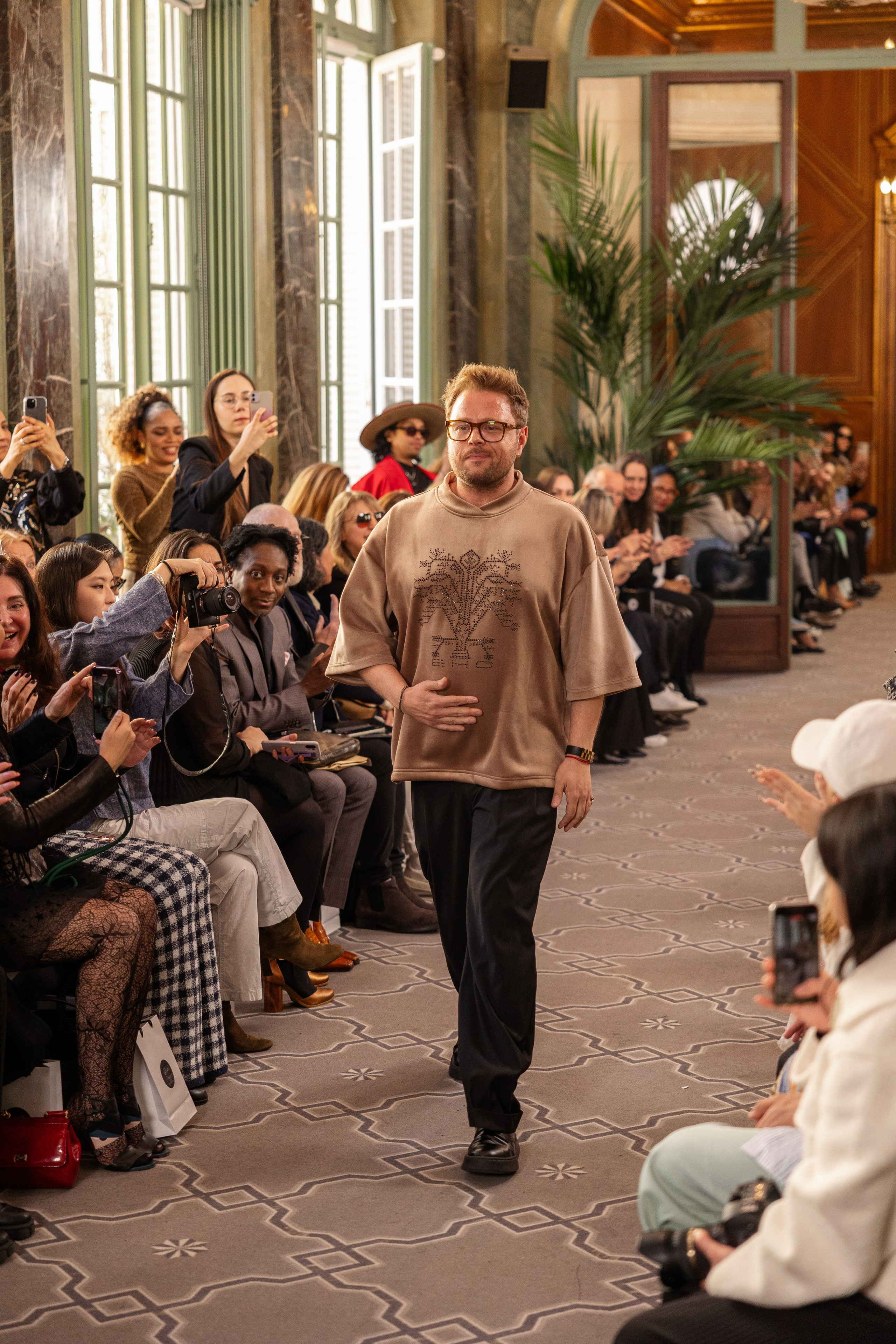 Paris fashion week. MATVEEVA STUDIO