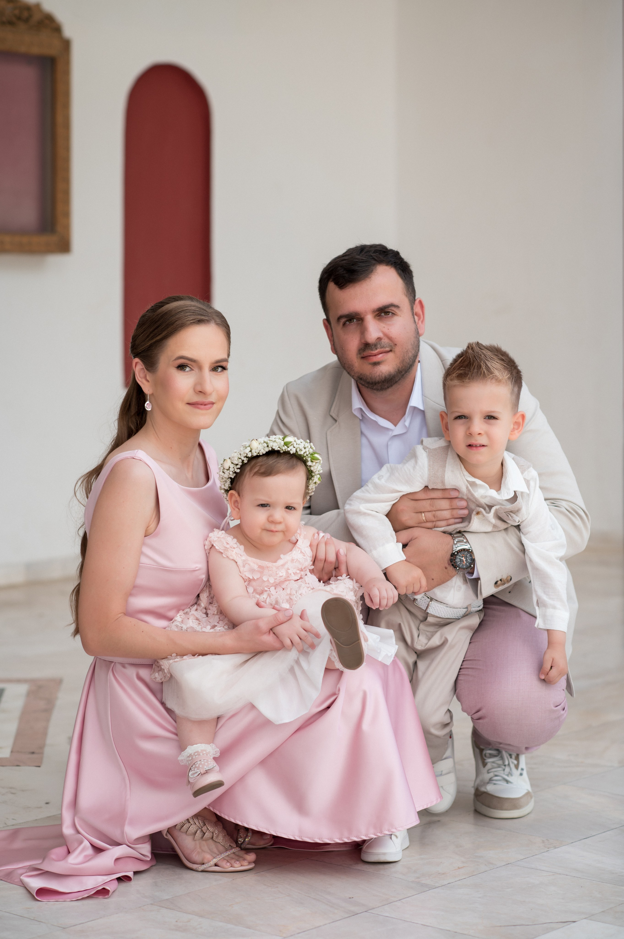 Baptism Melina. Семейная, детская, портретная и предметная фотосъемка в Салониках