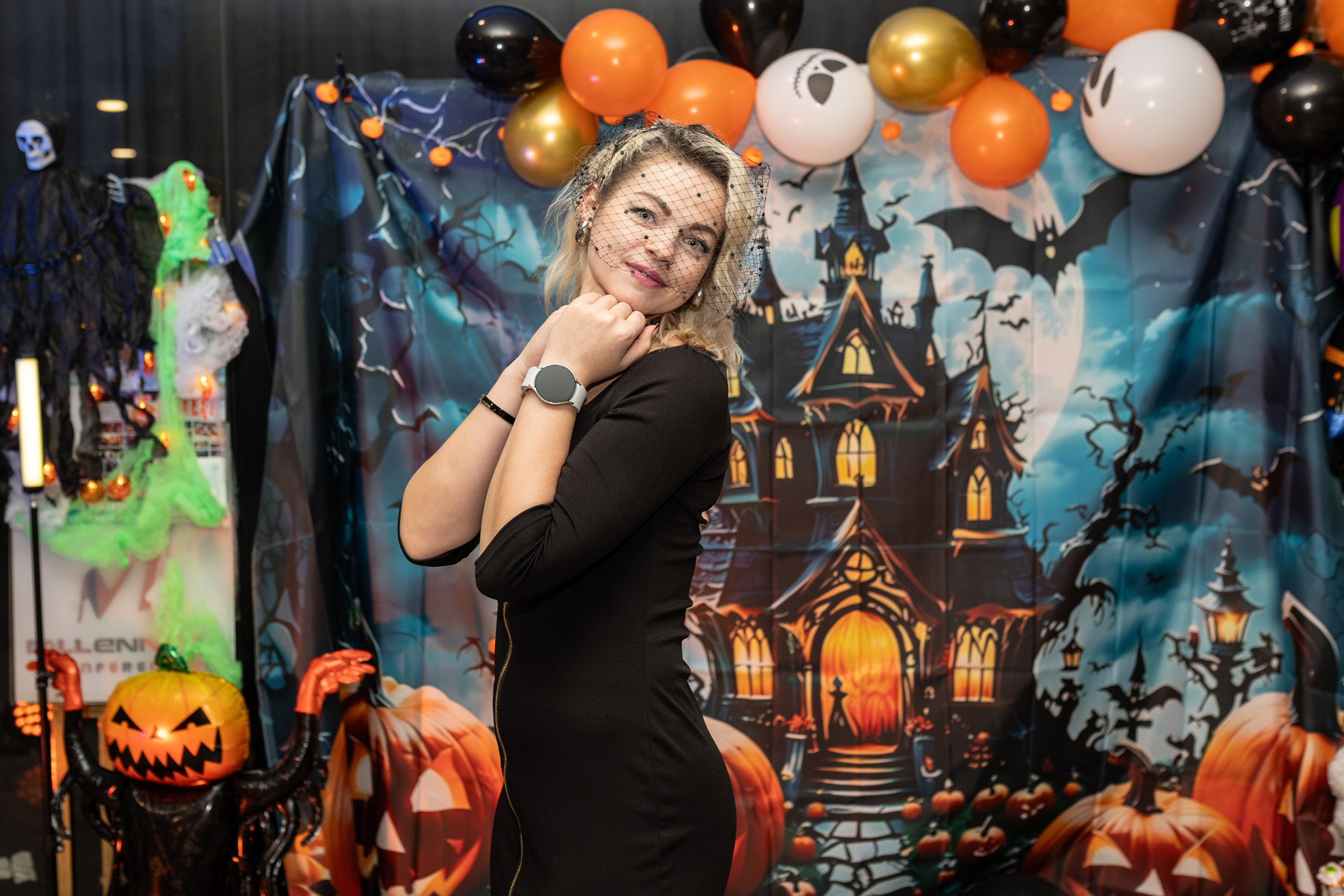 Leo dance studio Helloween 2025. Семейный и детский фотограф в Варшаве Мила Бобровская