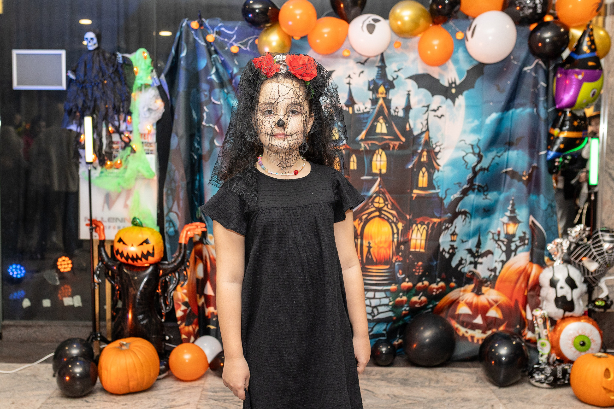 Leo dance studio Helloween 2025. Семейный и детский фотограф в Варшаве Мила Бобровская