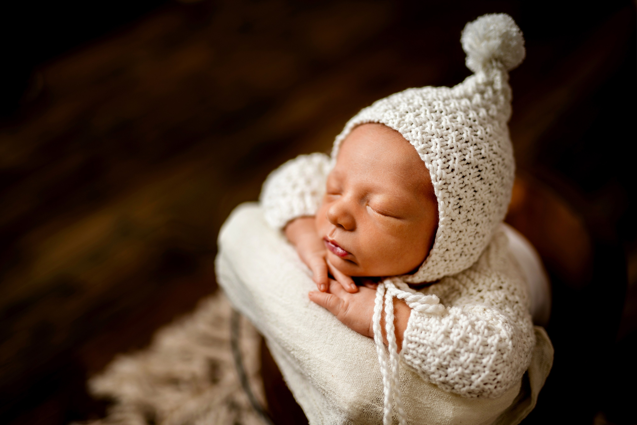 Newborn. Svitlana Miahka fotografa a Genova