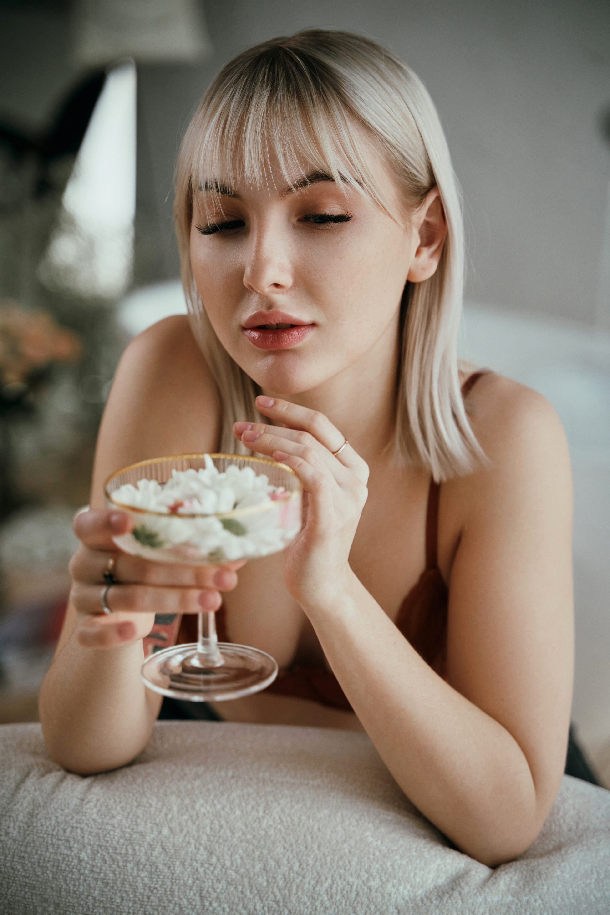 Катя. Цветы. Фотограф в Барселоне Жанна Захарченко