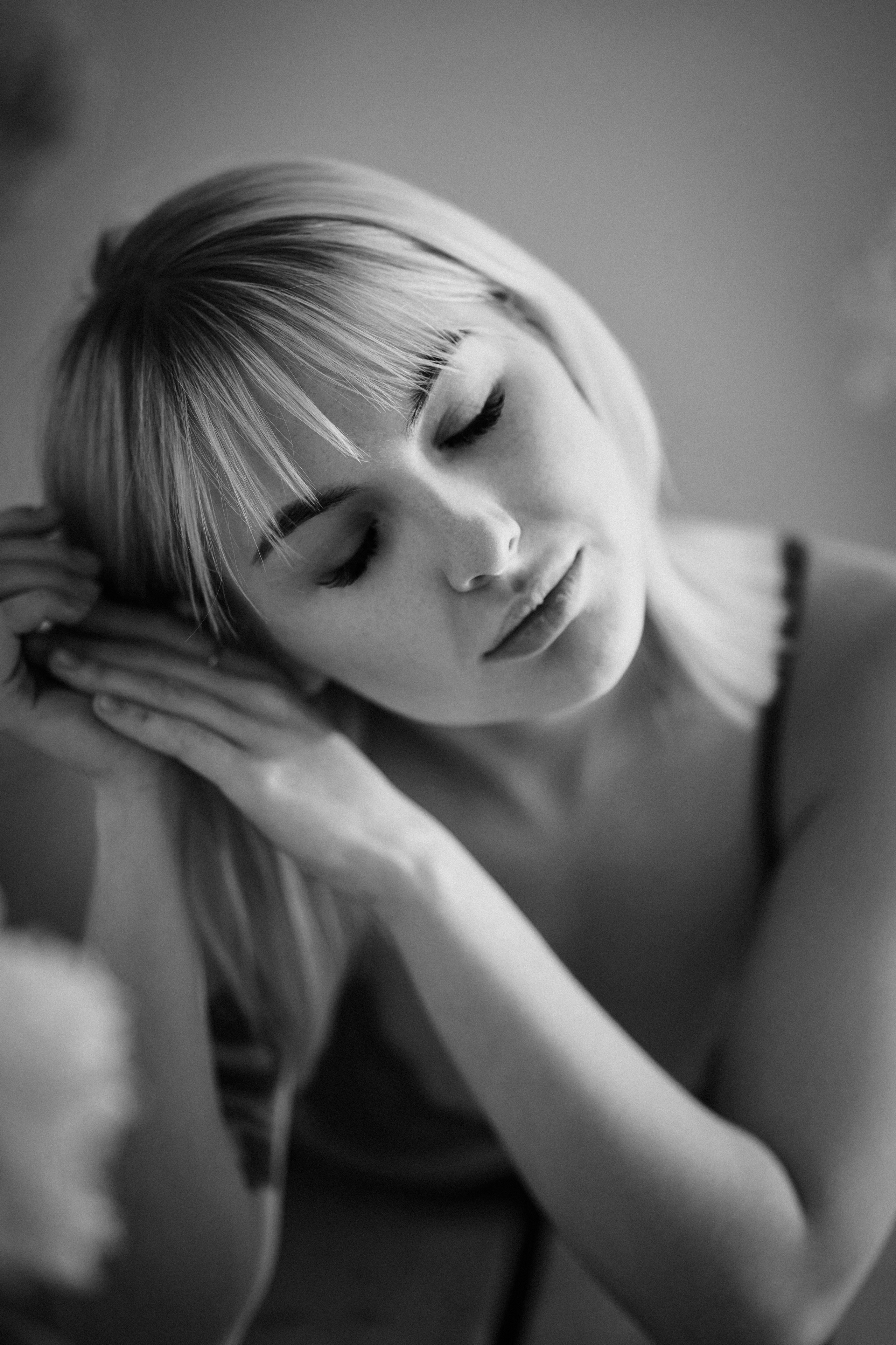 Катя. Цветы. Фотограф в Барселоне Жанна Захарченко