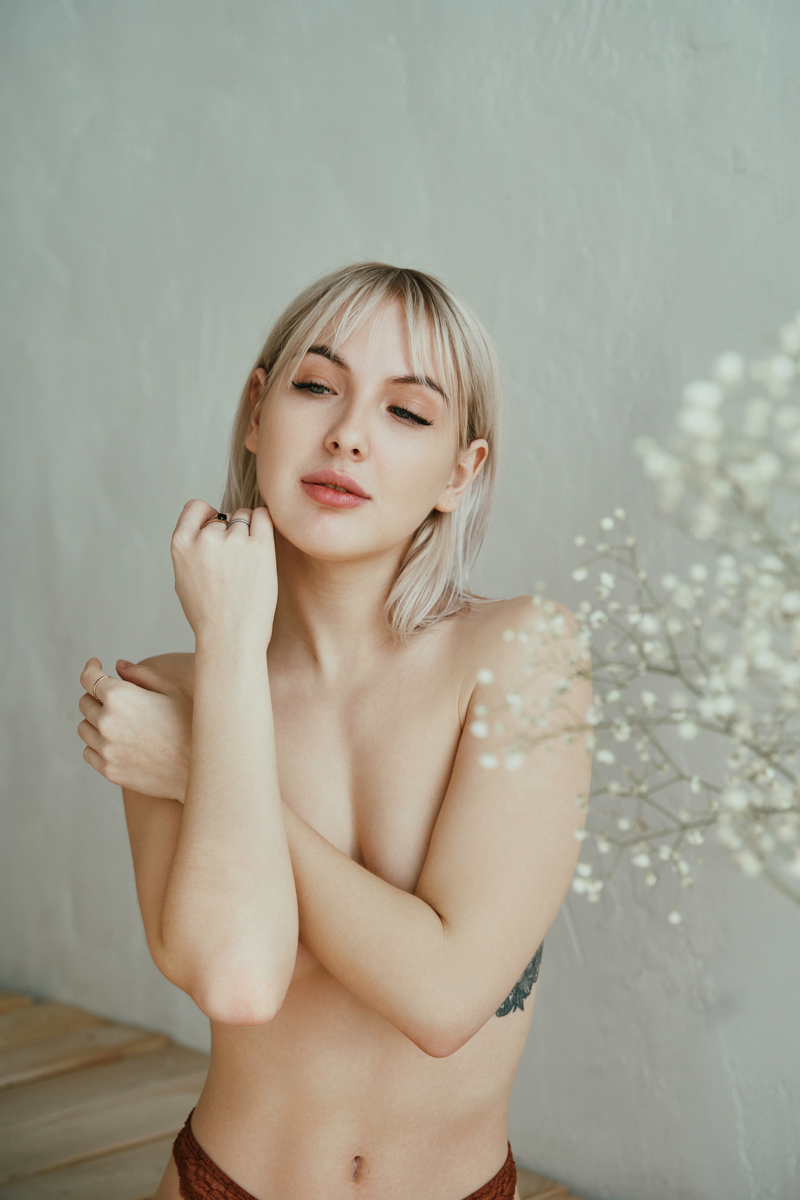 Катя. Цветы. Фотограф в Барселоне Жанна Захарченко