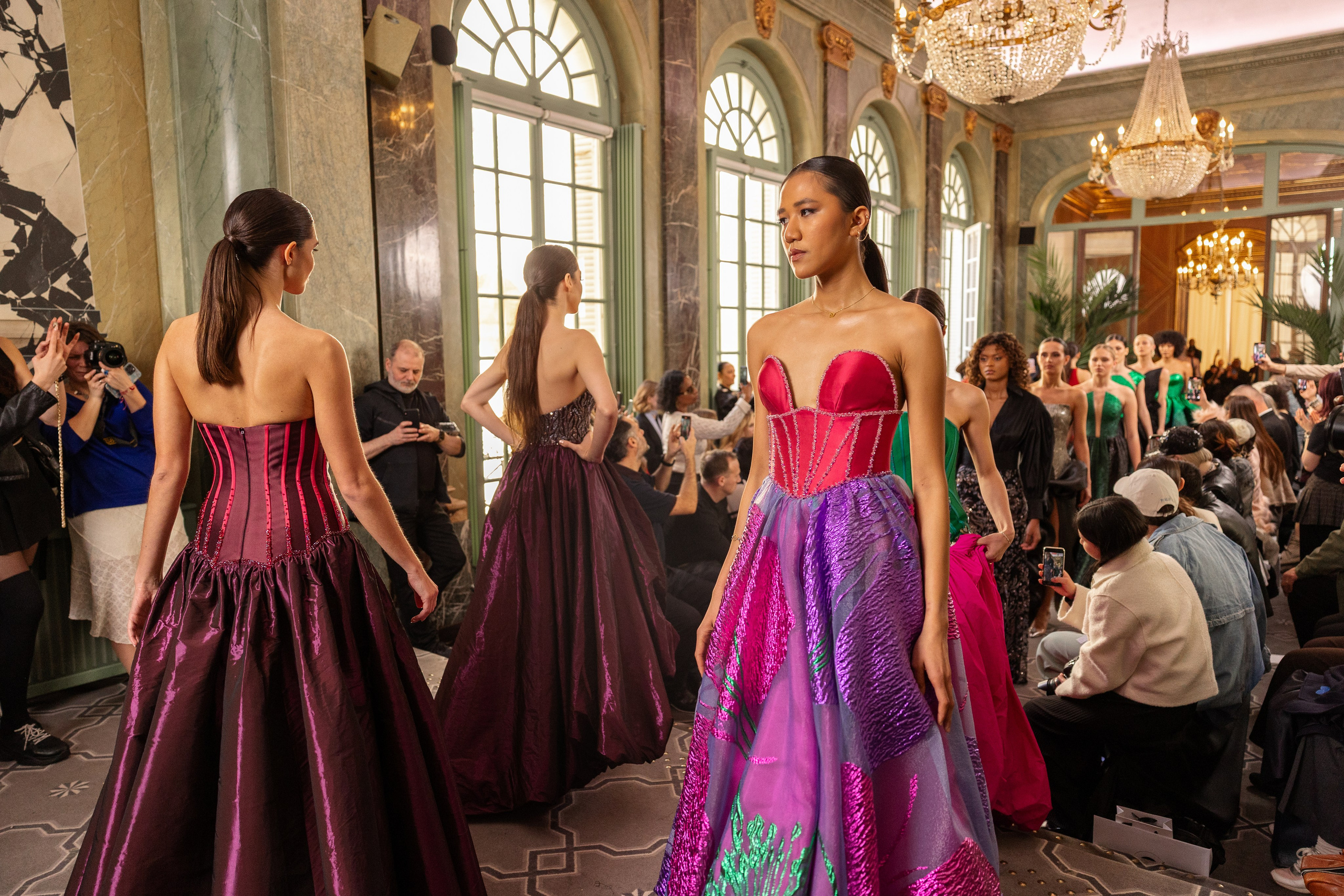 Paris fashion week. MATVEEVA STUDIO