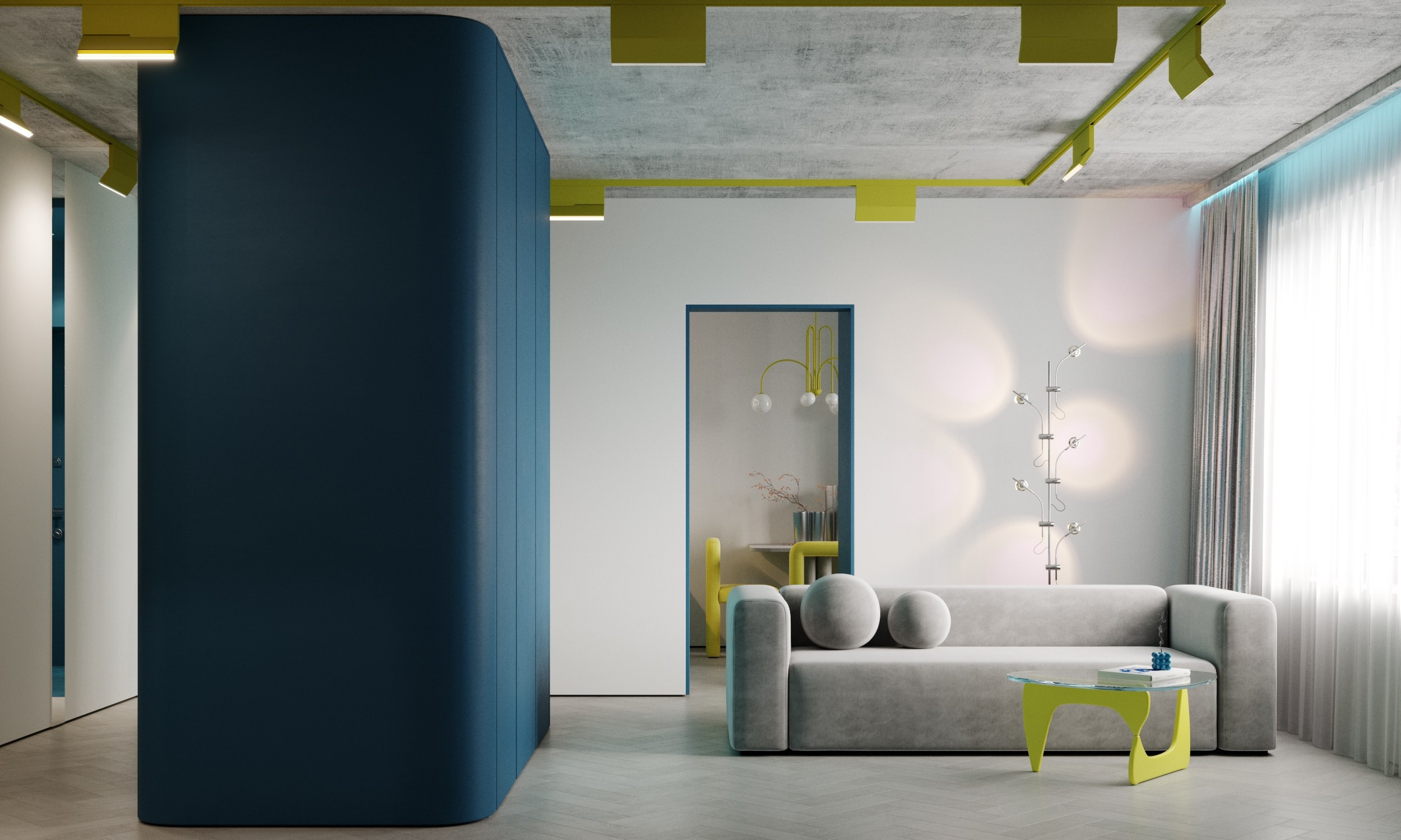 Living spaces. Interior design by Yuliya Shpeter