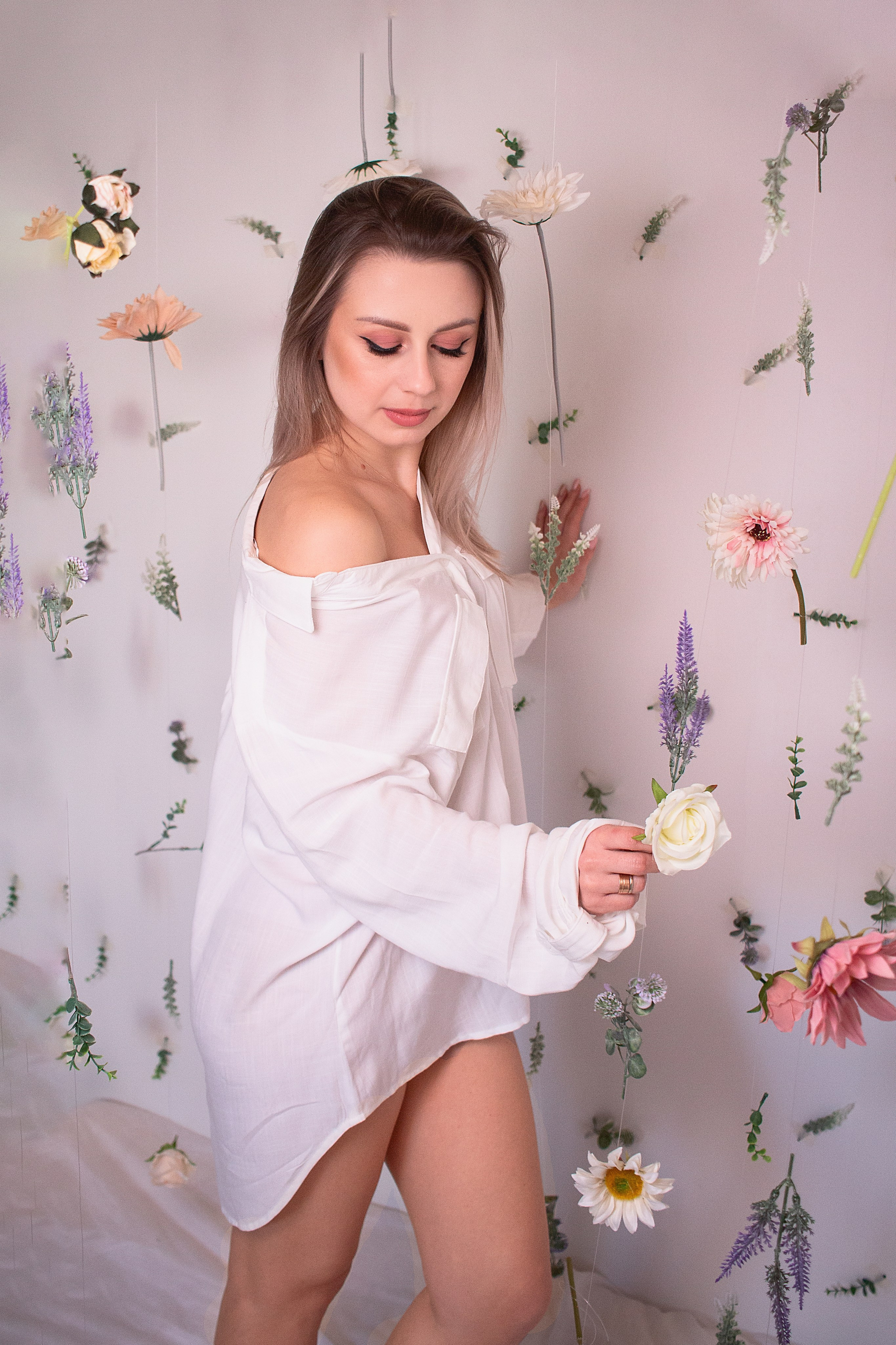 Девушка-букет. Детский и семейный фотограф в г. Бельцы