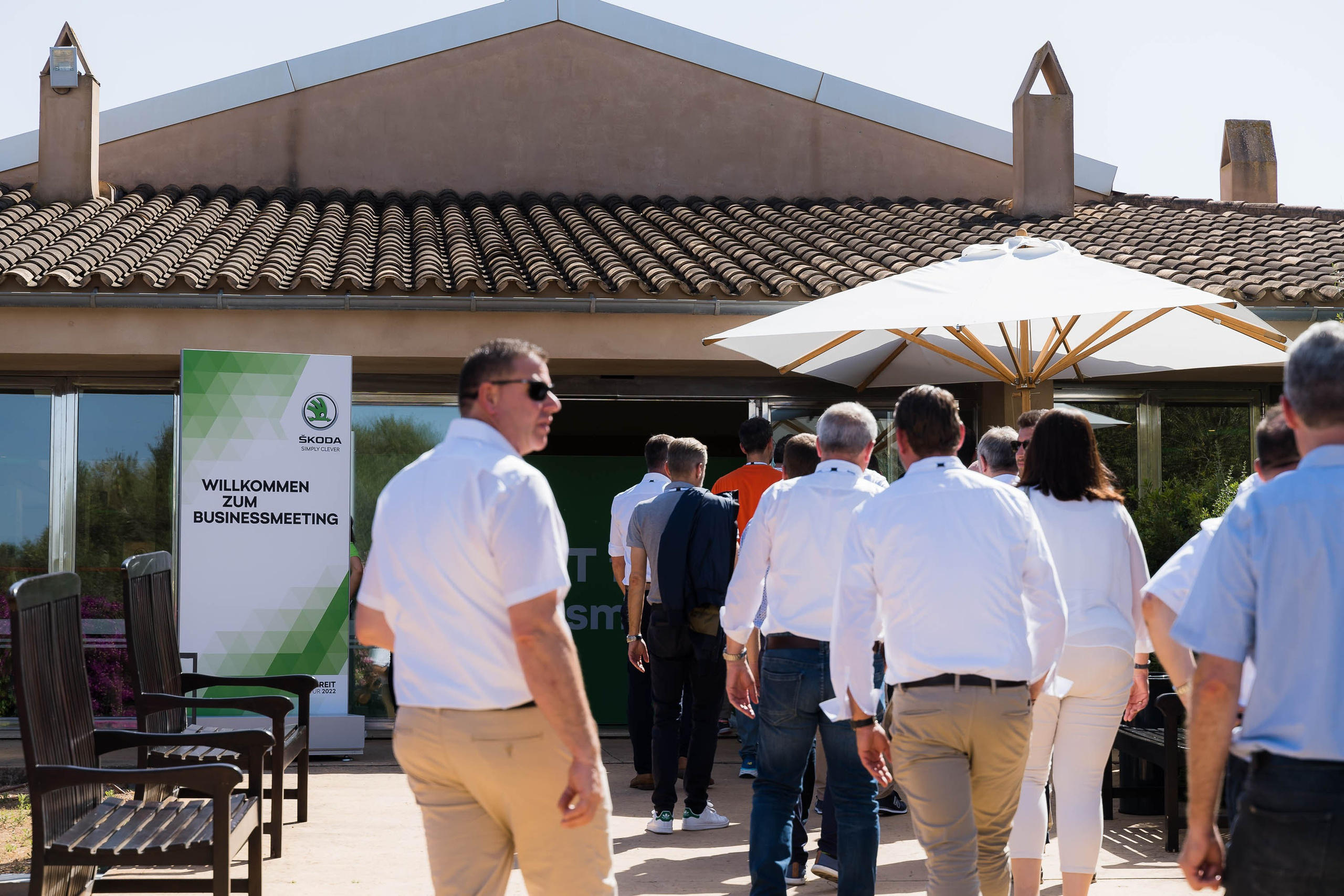 Skoda car presentation manufacturer in Mallorca. Mallorca Wedding, Corporate & Social Photographer