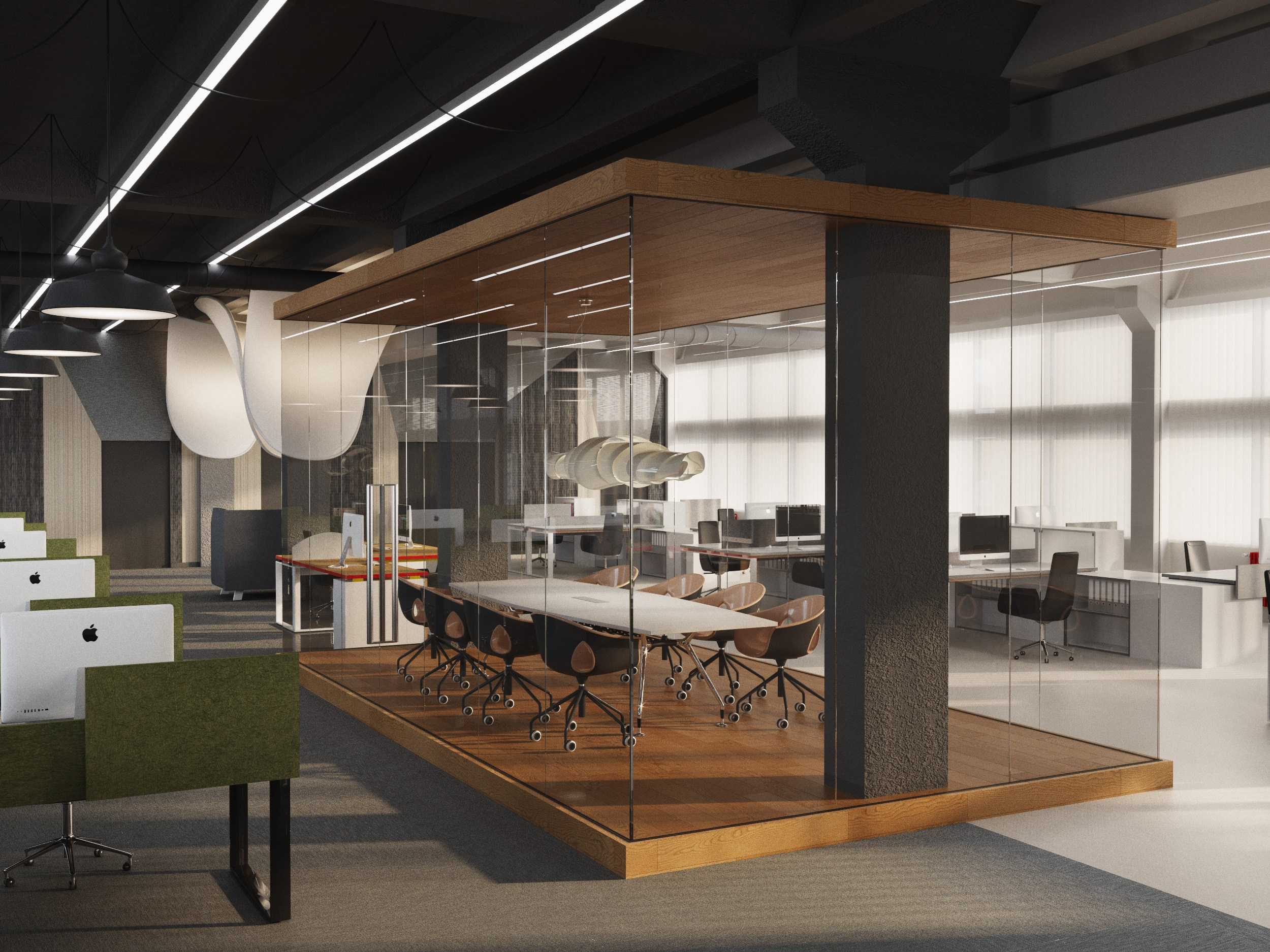 Public spaces. Interior design by Yuliya Shpeter