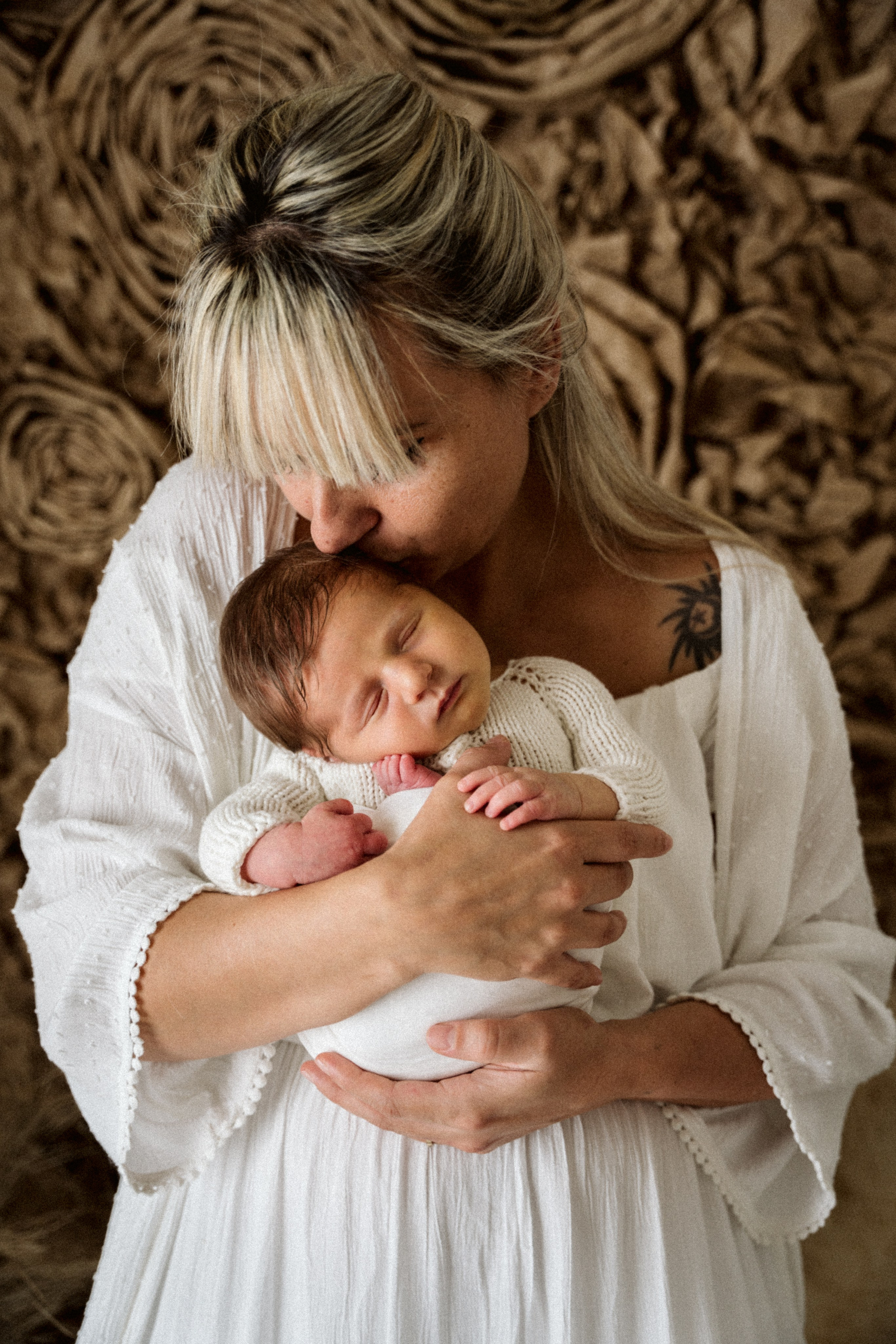 Newborn. Svitlana Miahka fotografa a Genova