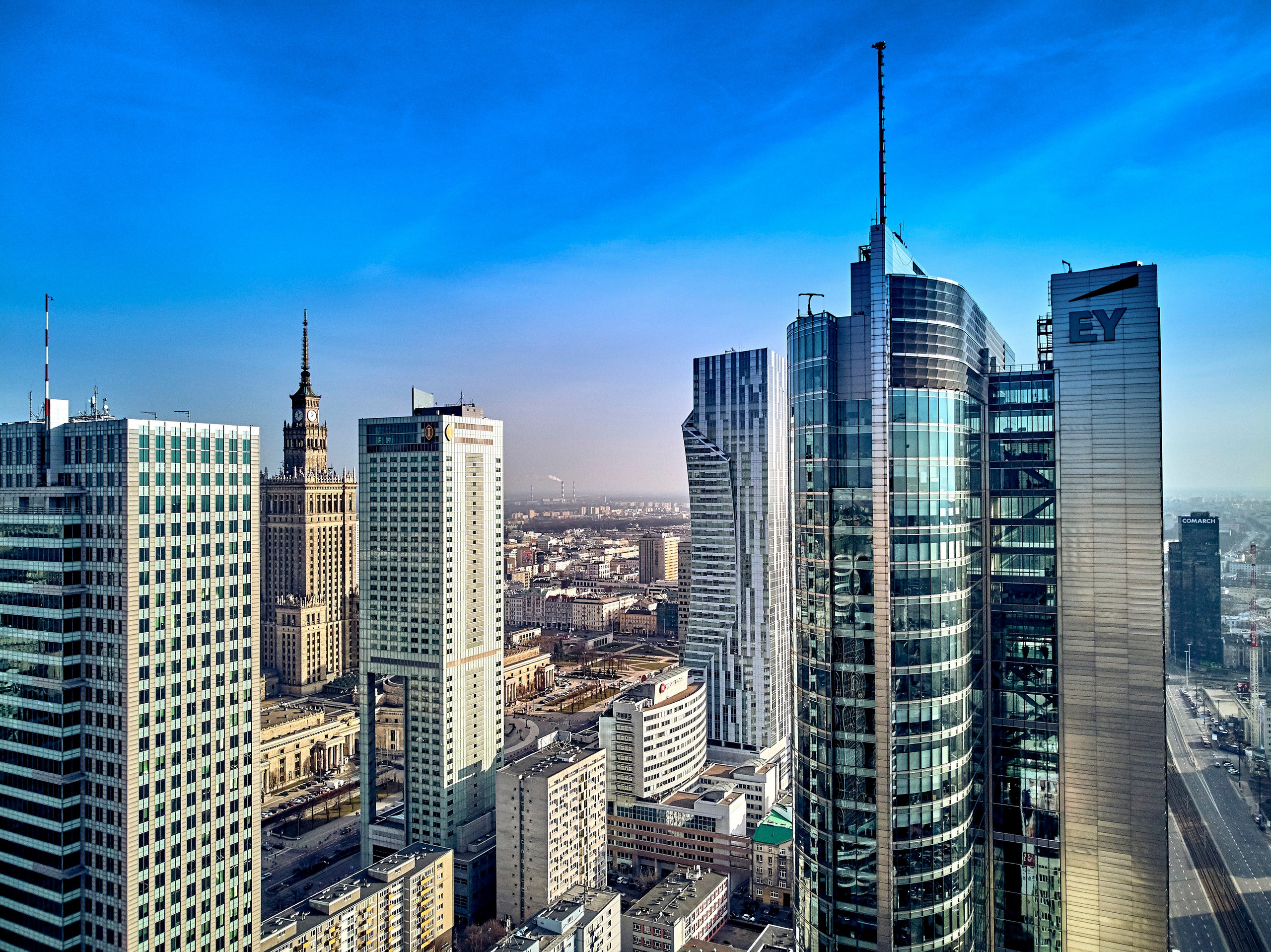 „Mam tak samo jak Ty…” - Warszawa z lotu ptaka. Andriej Szypilow — Photography & Videography