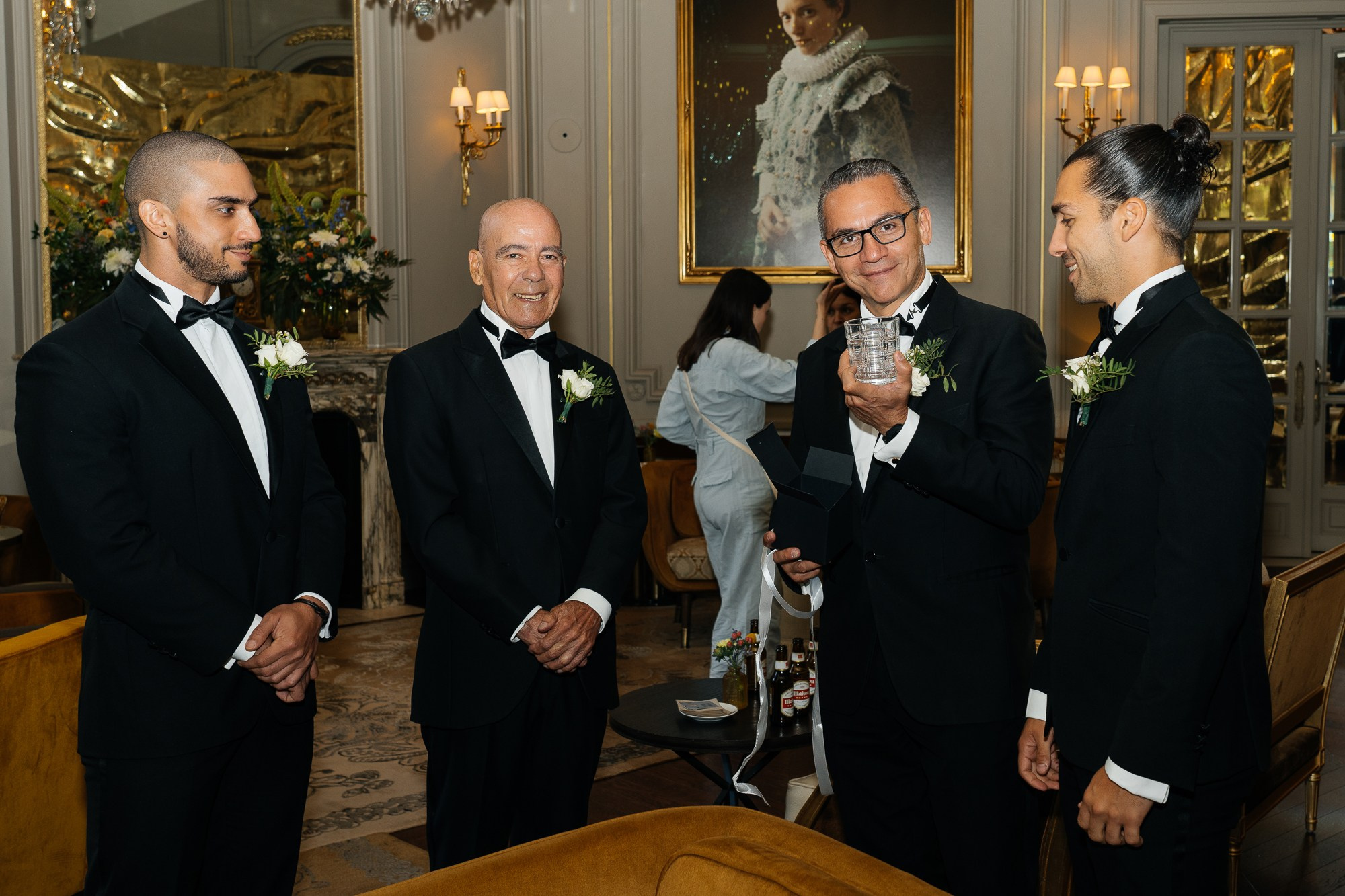 Wedding in Mandarin Oriental Ritz hotel, Madrid. Wedding photographer videographer Spain