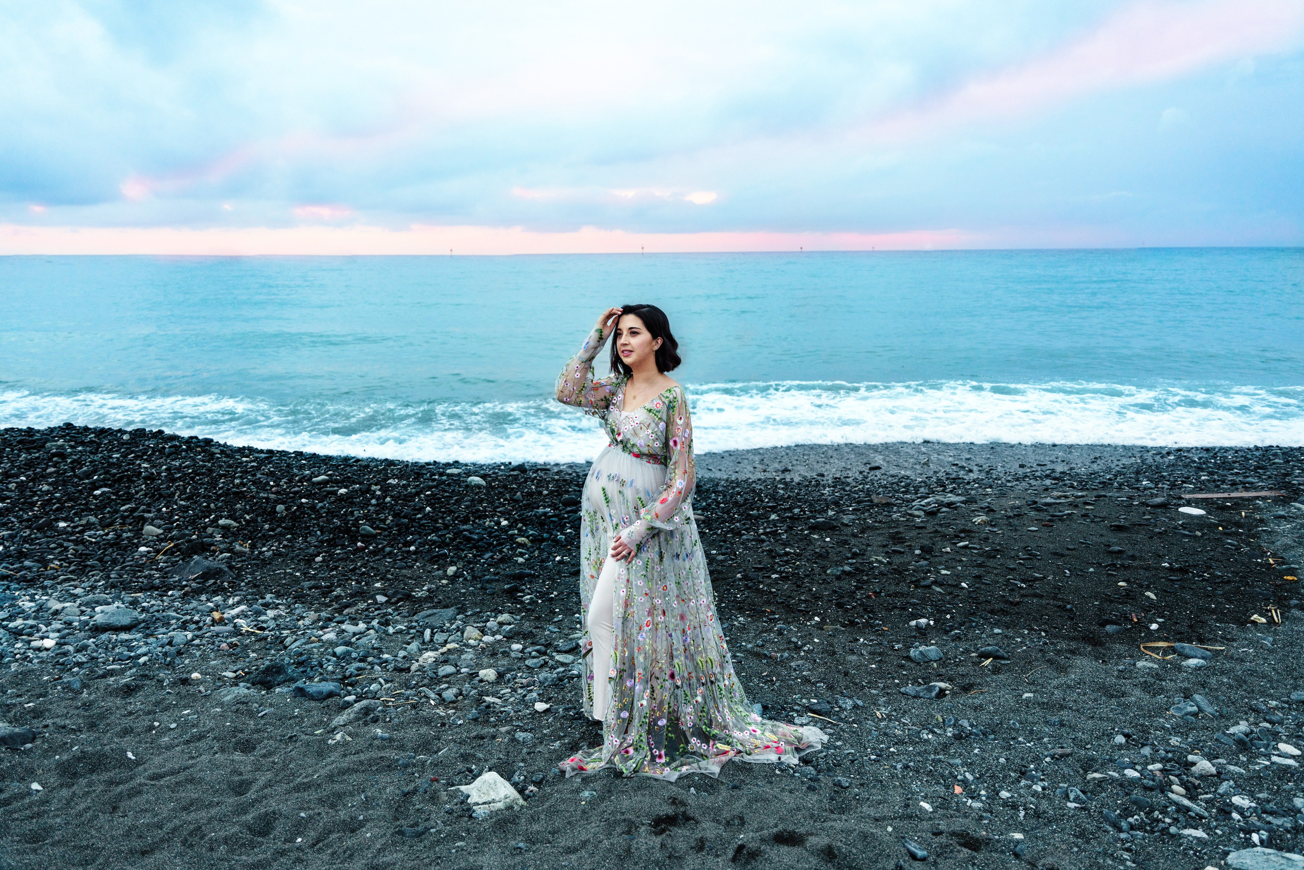 Maternity. Svitlana Miahka fotografa a Genova