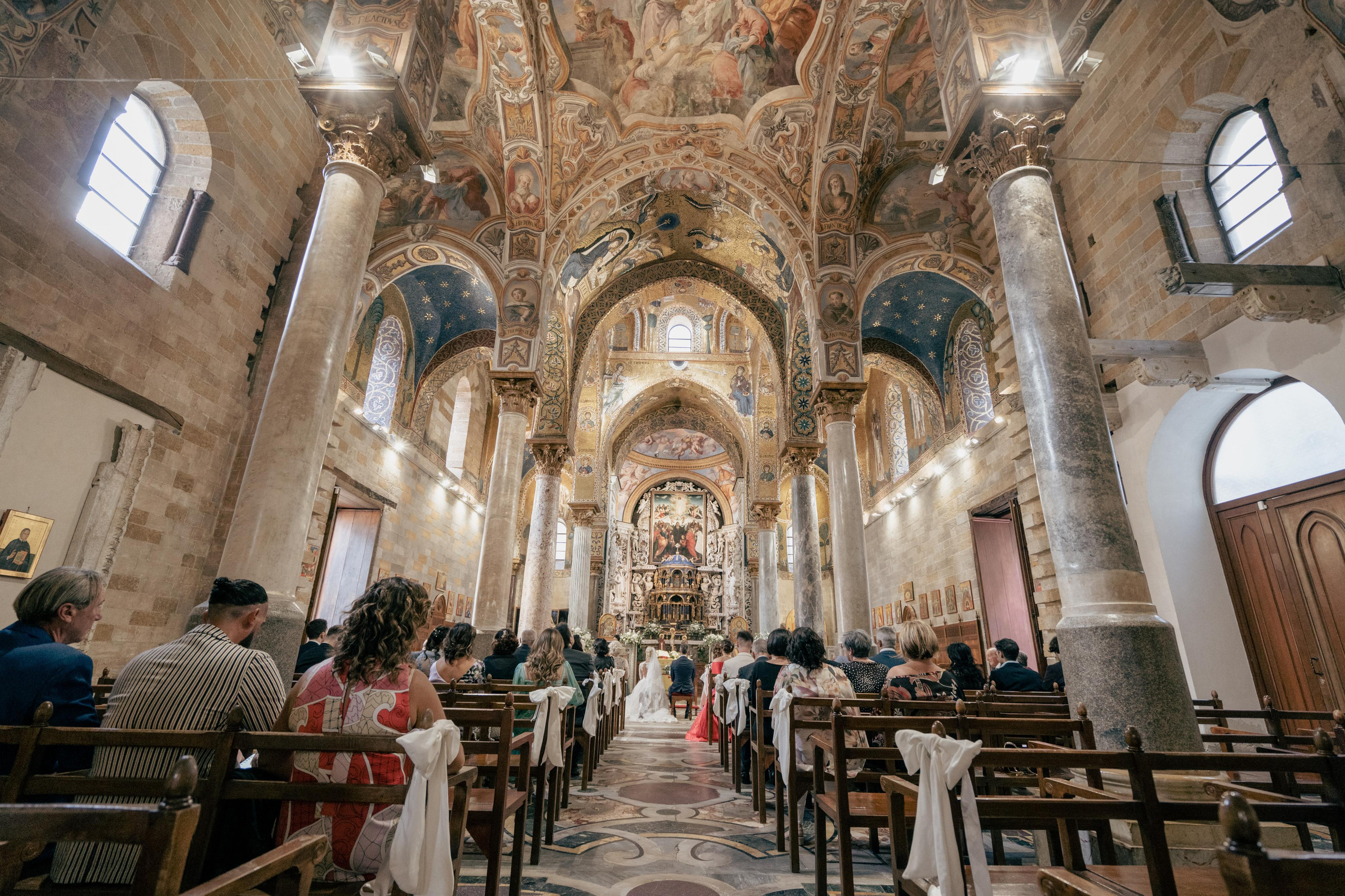 Giuseppe & Olesya. Свадьба на Сицилии, Палермо, Таормина, Эриче