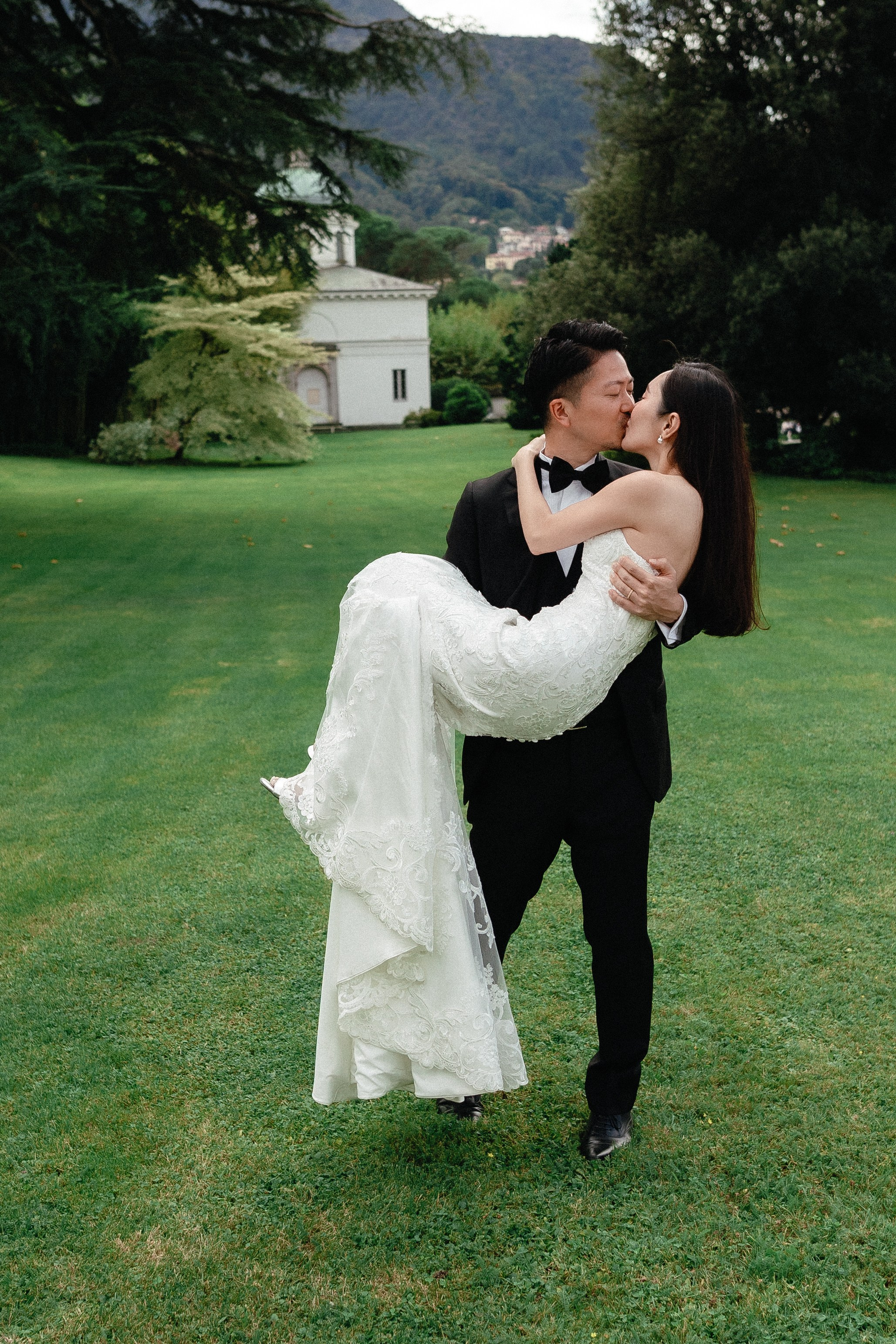 Kiy & Sho, Villa Melzi, Bellagio. Фотограф в Милане Анна Линник