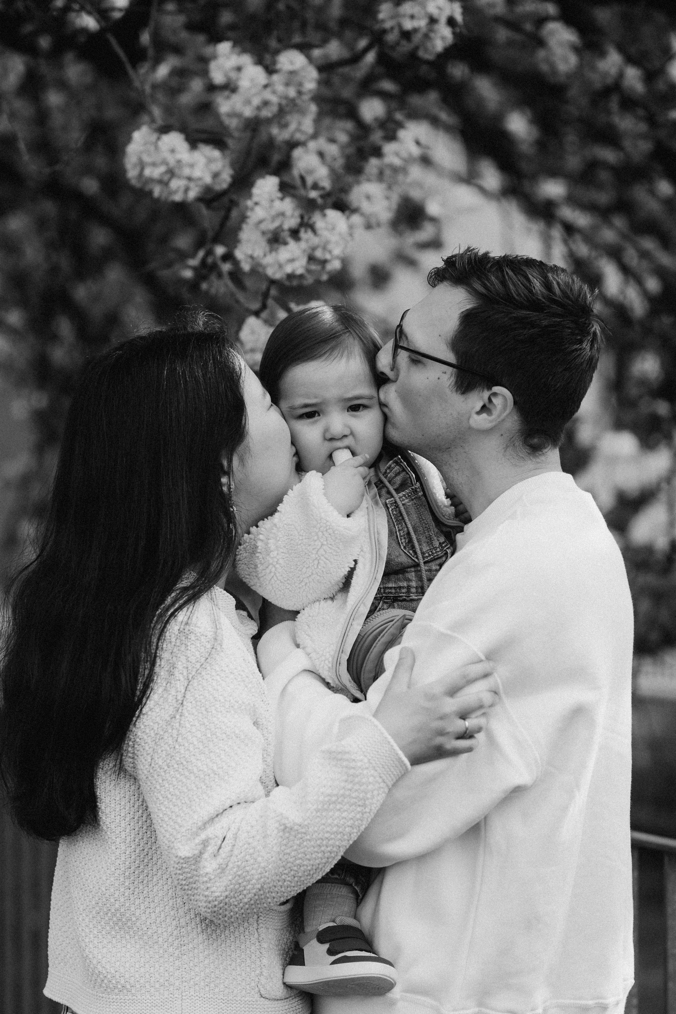 Kirill, Inga & Lea in spring bloom. Фотографы Минск и мир