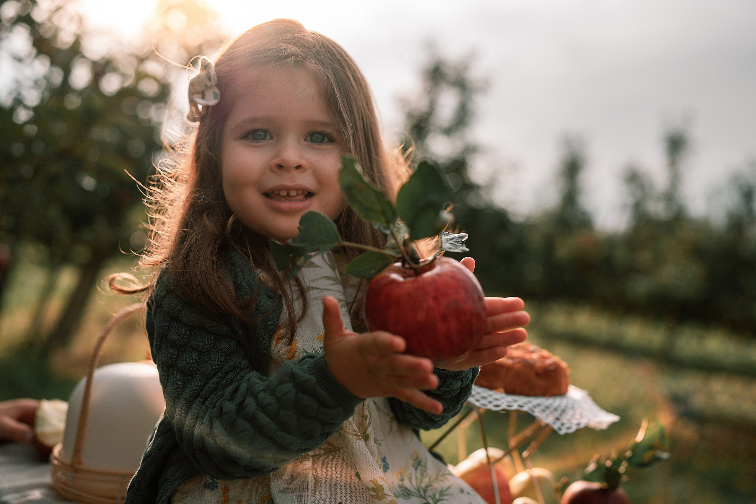 Apple Harvest. Family, Lifestyle and Portrait photograher in Trier, Germany