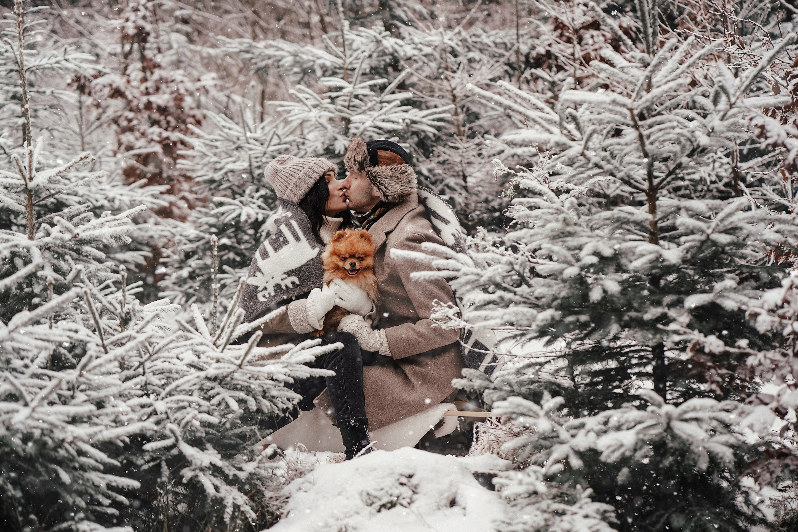 Катя, Егор и пушистый Филюша. Семейный, детский и женский фотограф в Германии, Трире