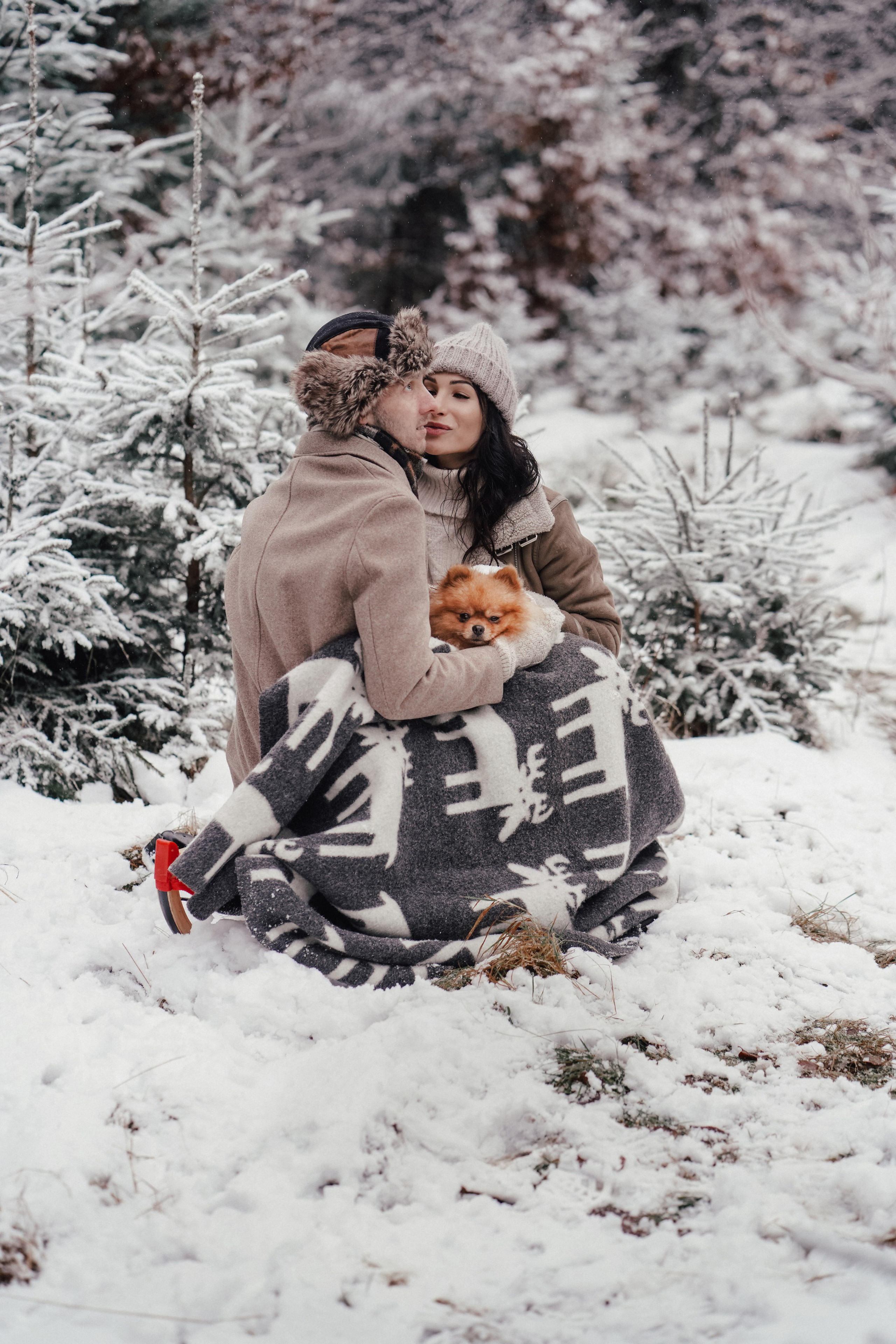 Катя, Егор и пушистый Филюша. Семейный, детский и женский фотограф в Германии, Трире