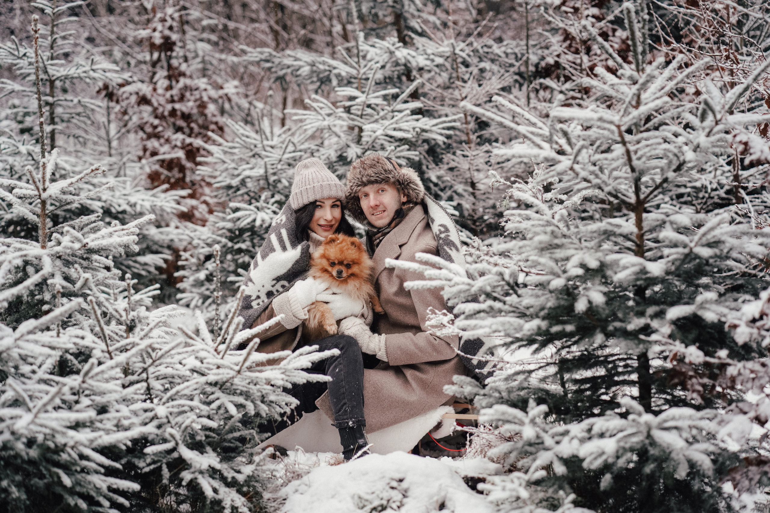 Катя, Егор и пушистый Филюша. Семейный, детский и женский фотограф в Германии, Трире