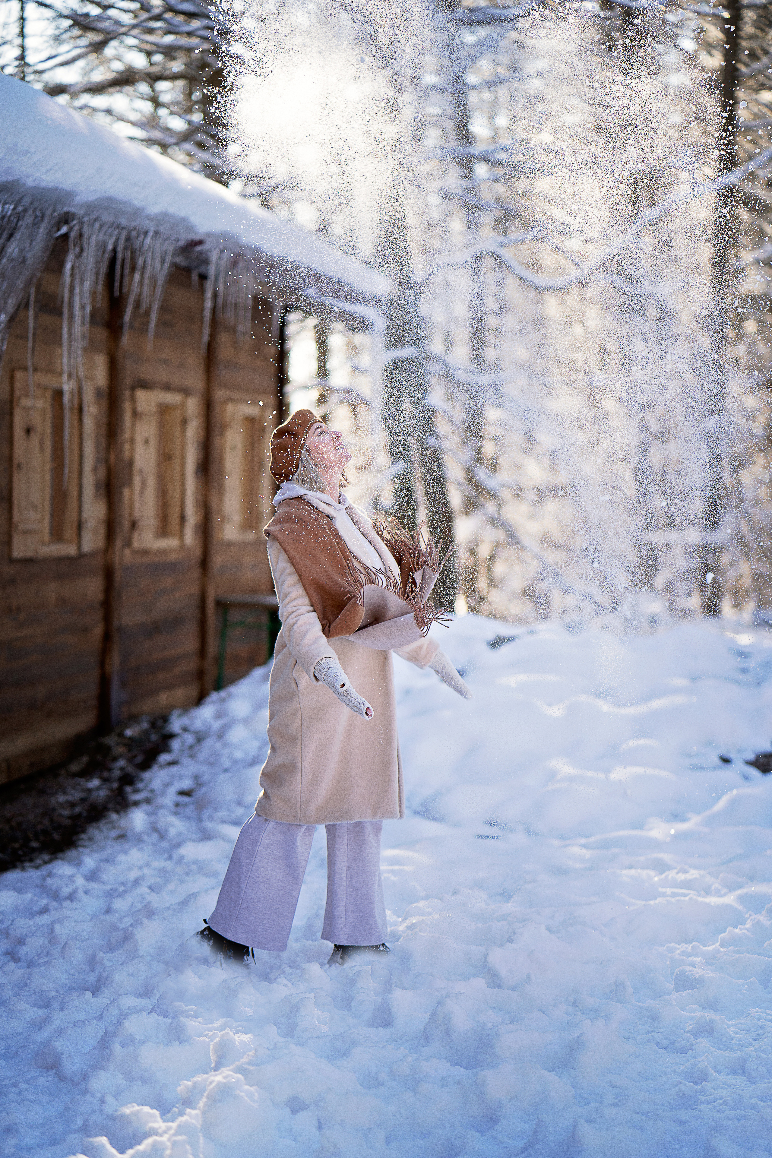 Зимняя сказка. Семейный, детский и женский фотограф в Германии, Трире