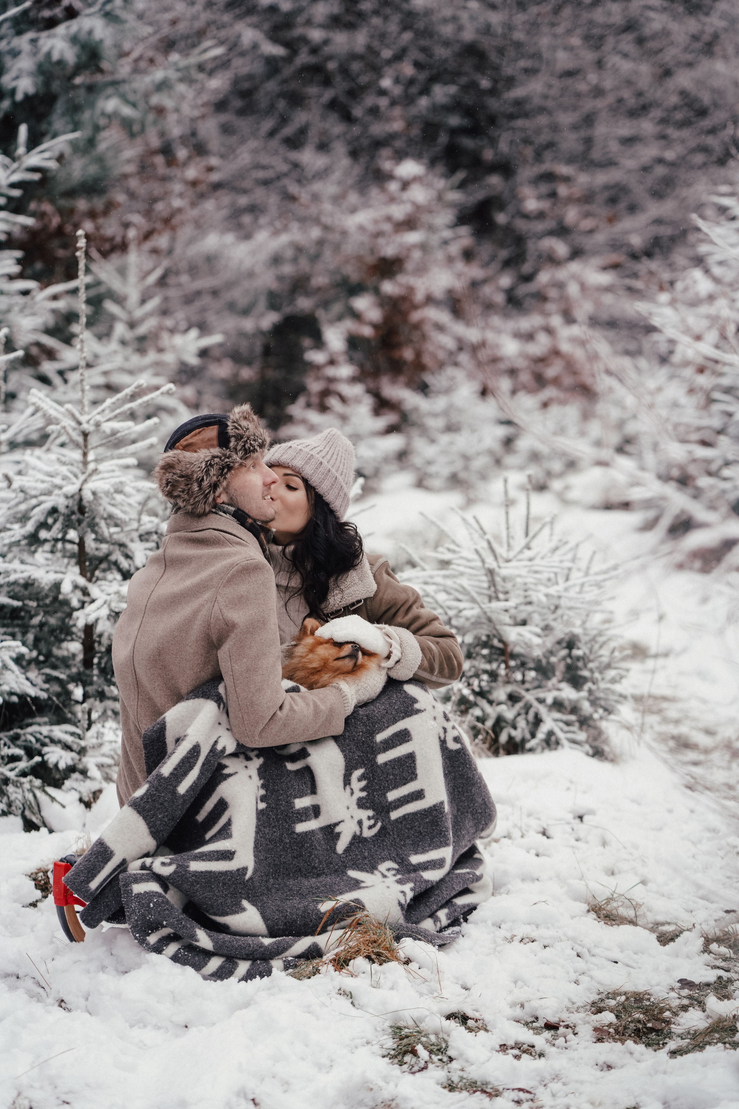 Катя, Егор и пушистый Филюша. Семейный, детский и женский фотограф в Германии, Трире