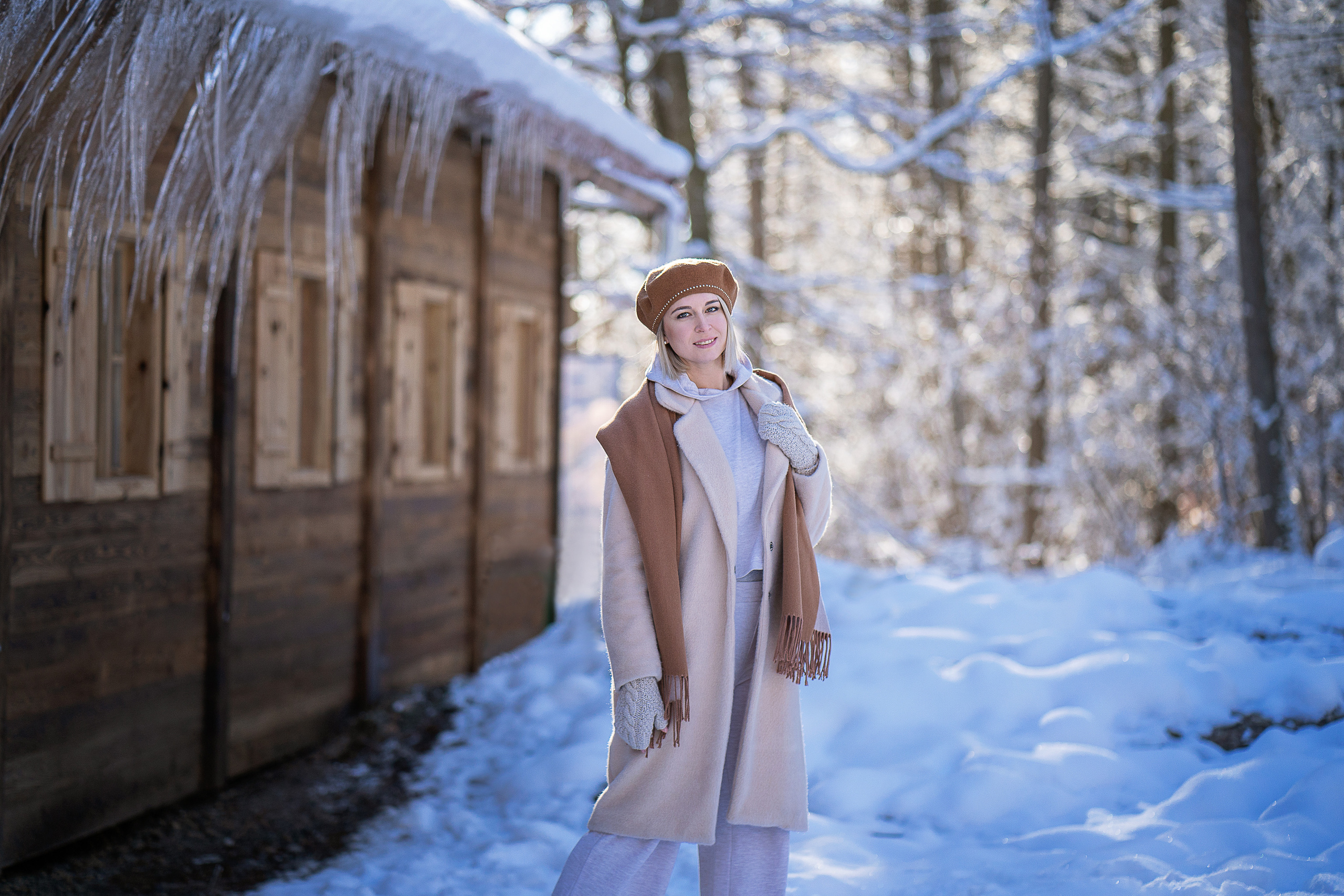 Зимняя сказка. Семейный, детский и женский фотограф в Германии, Трире