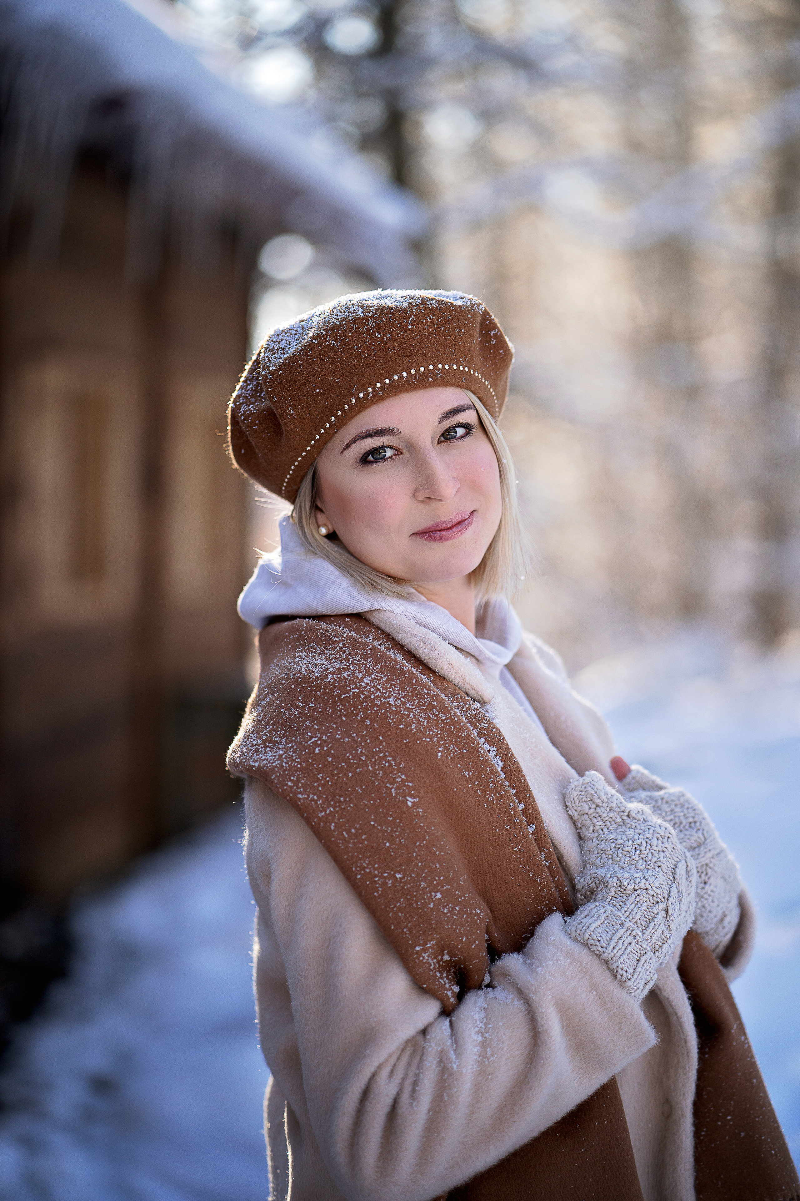 Зимняя сказка. Семейный, детский и женский фотограф в Германии, Трире