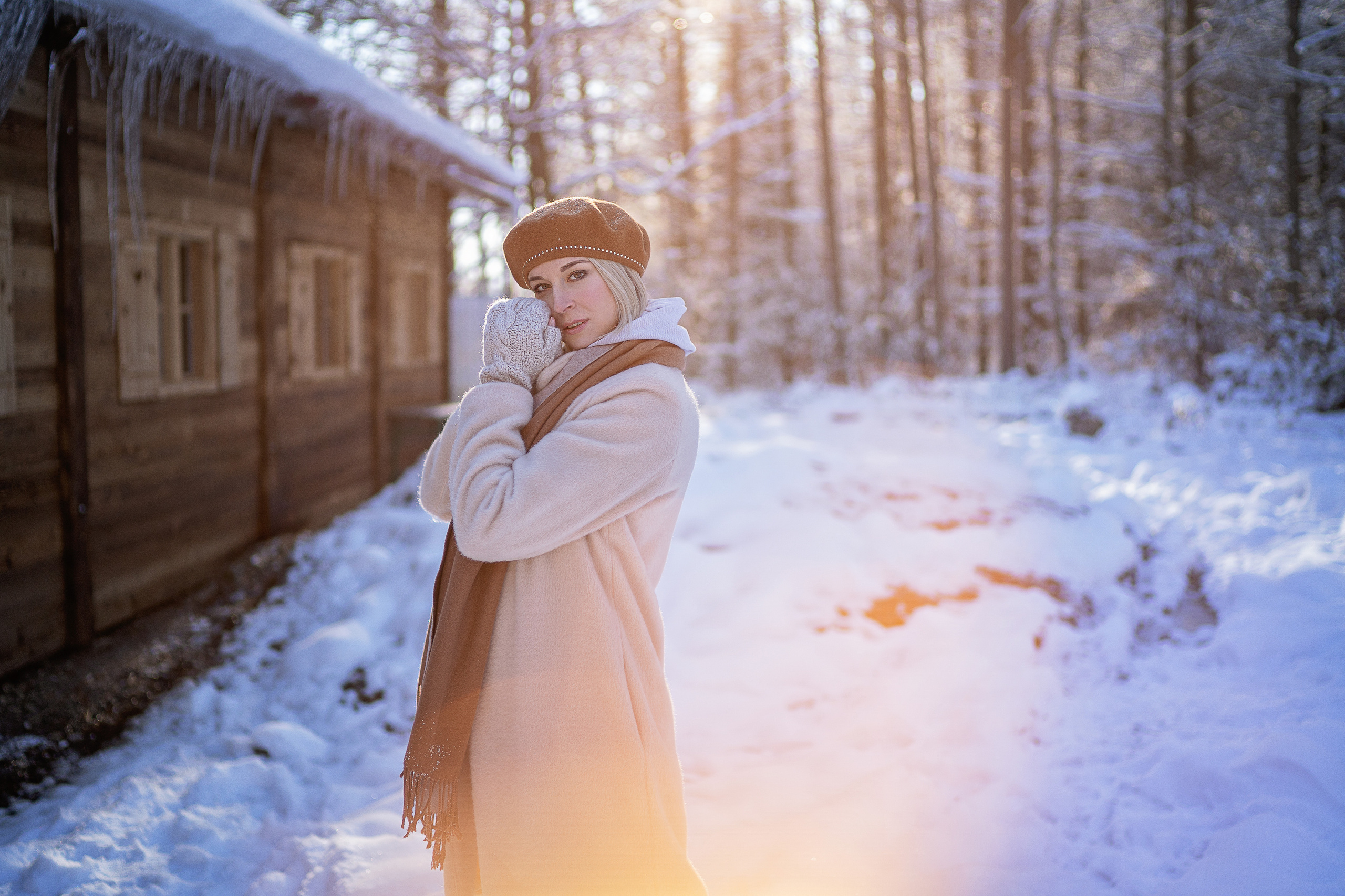 Зимняя сказка. Семейный, детский и женский фотограф в Германии, Трире