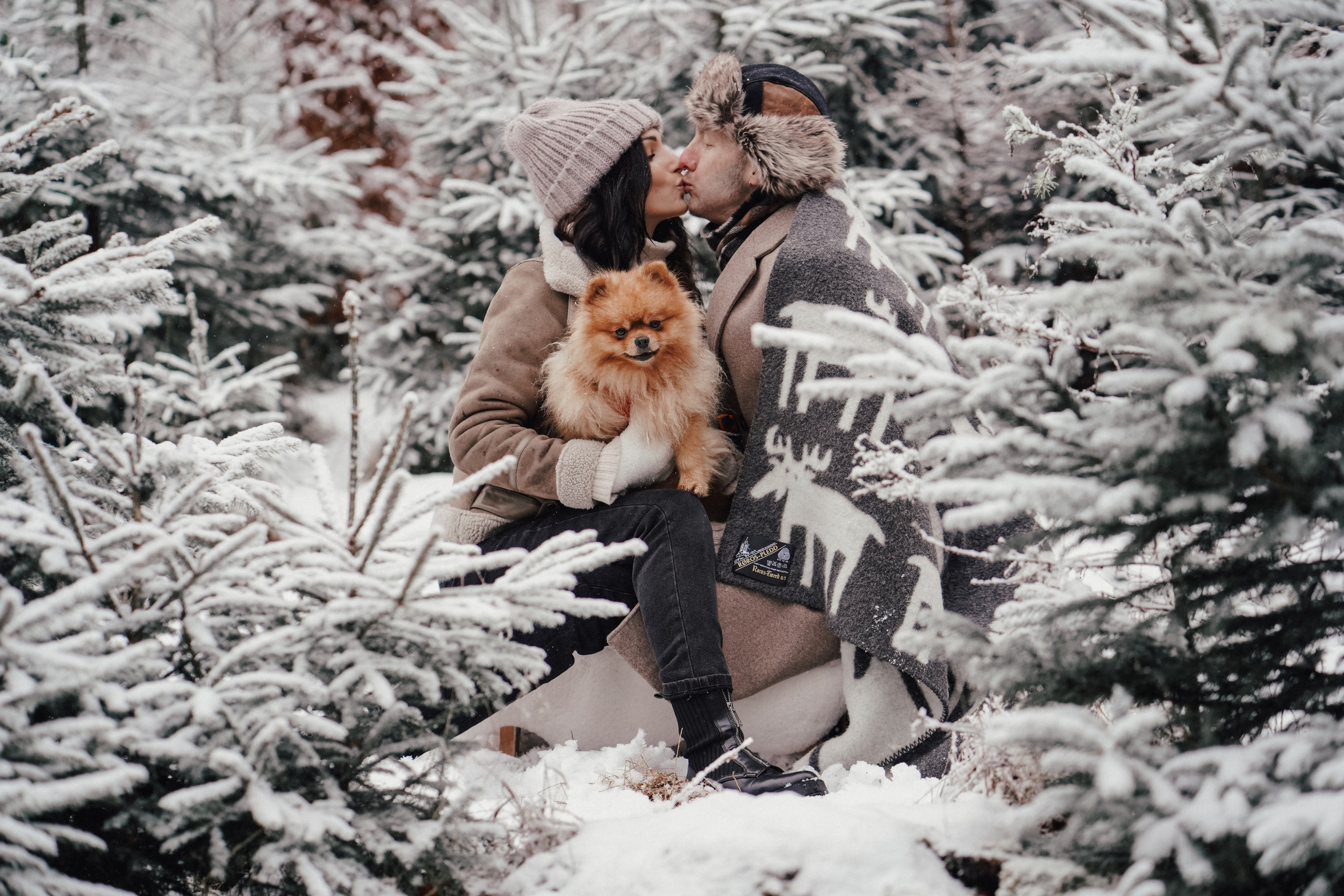 Катя, Егор и пушистый Филюша. Семейный, детский и женский фотограф в Германии, Трире