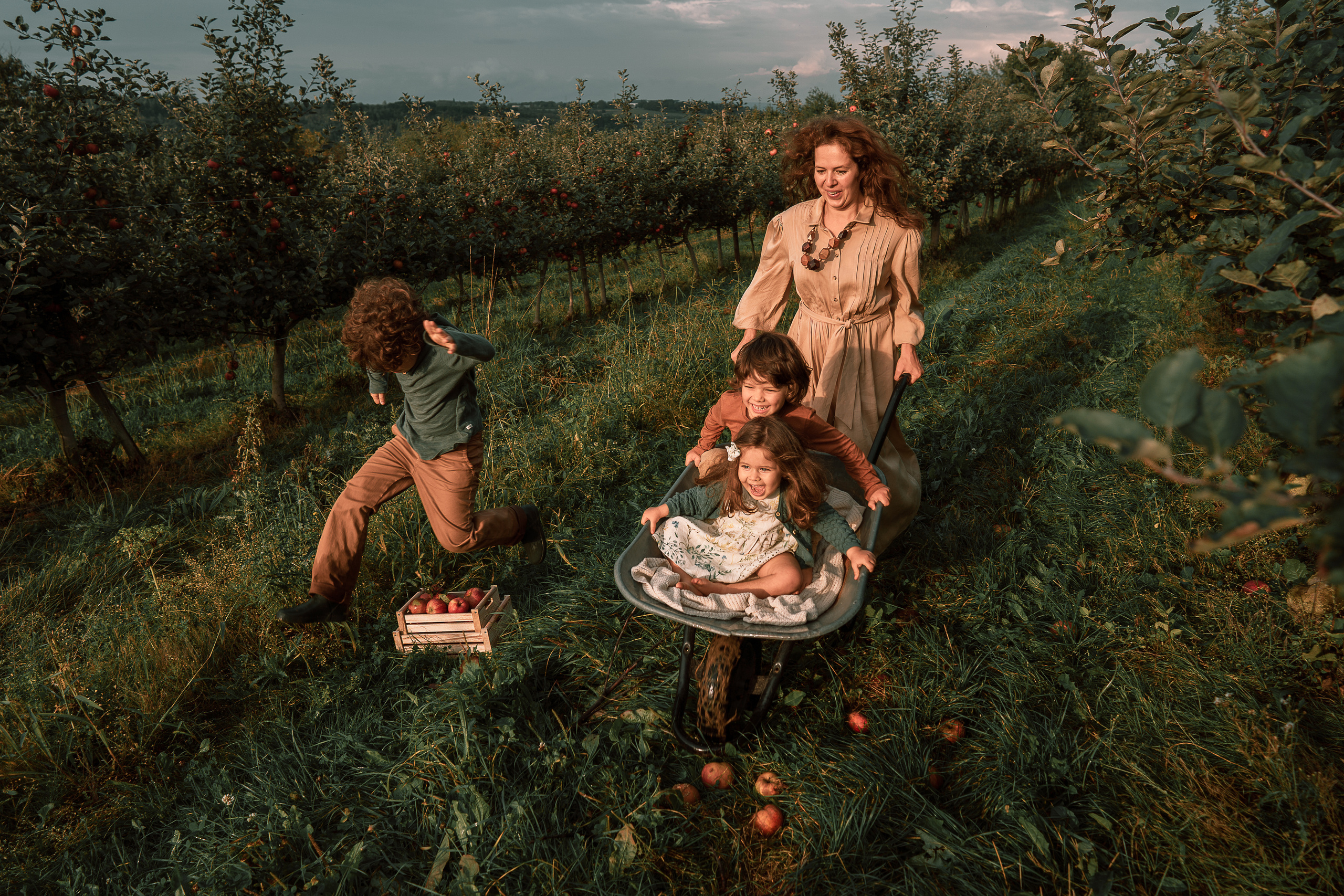 Apple Harvest. Family, Lifestyle and Portrait photograher in Trier, Germany