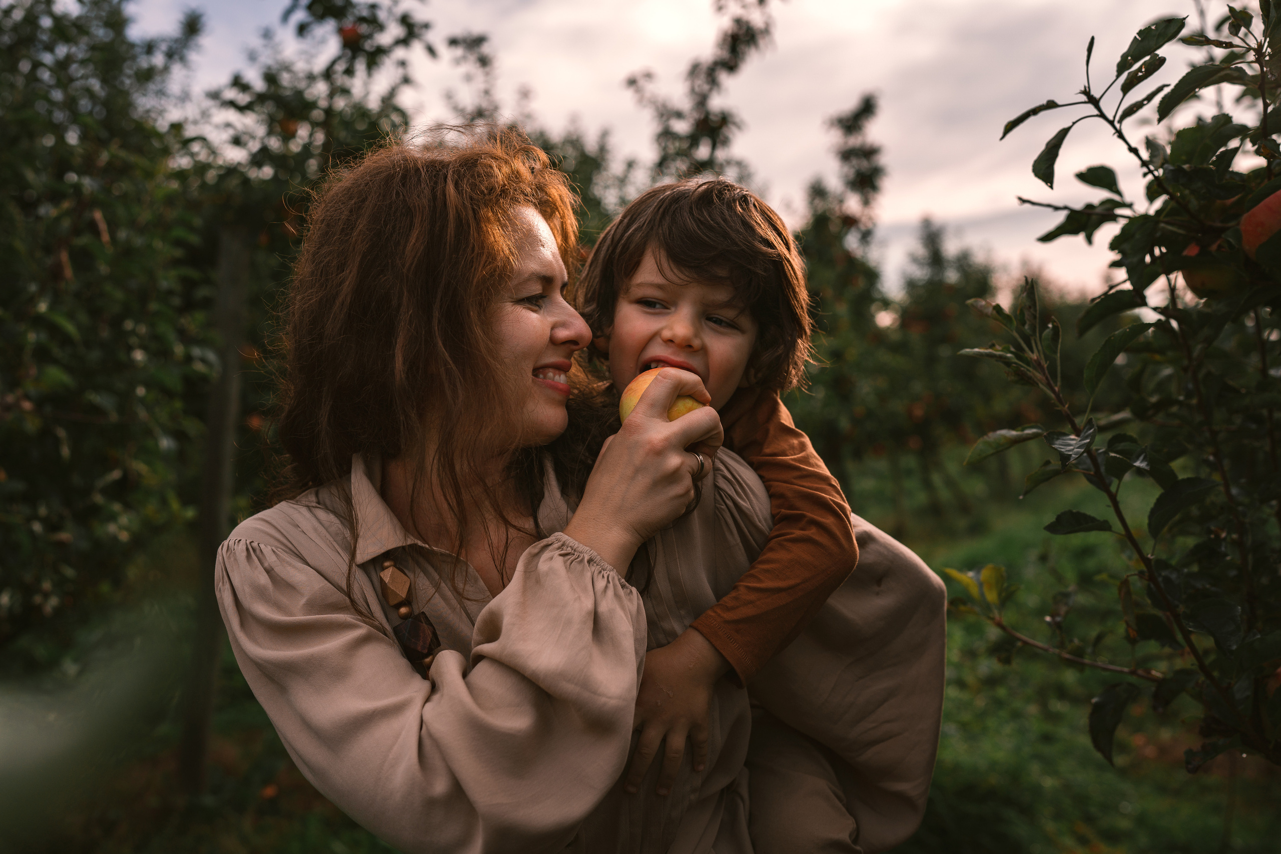 Apple Harvest. Family, Lifestyle and Portrait photograher in Trier, Germany