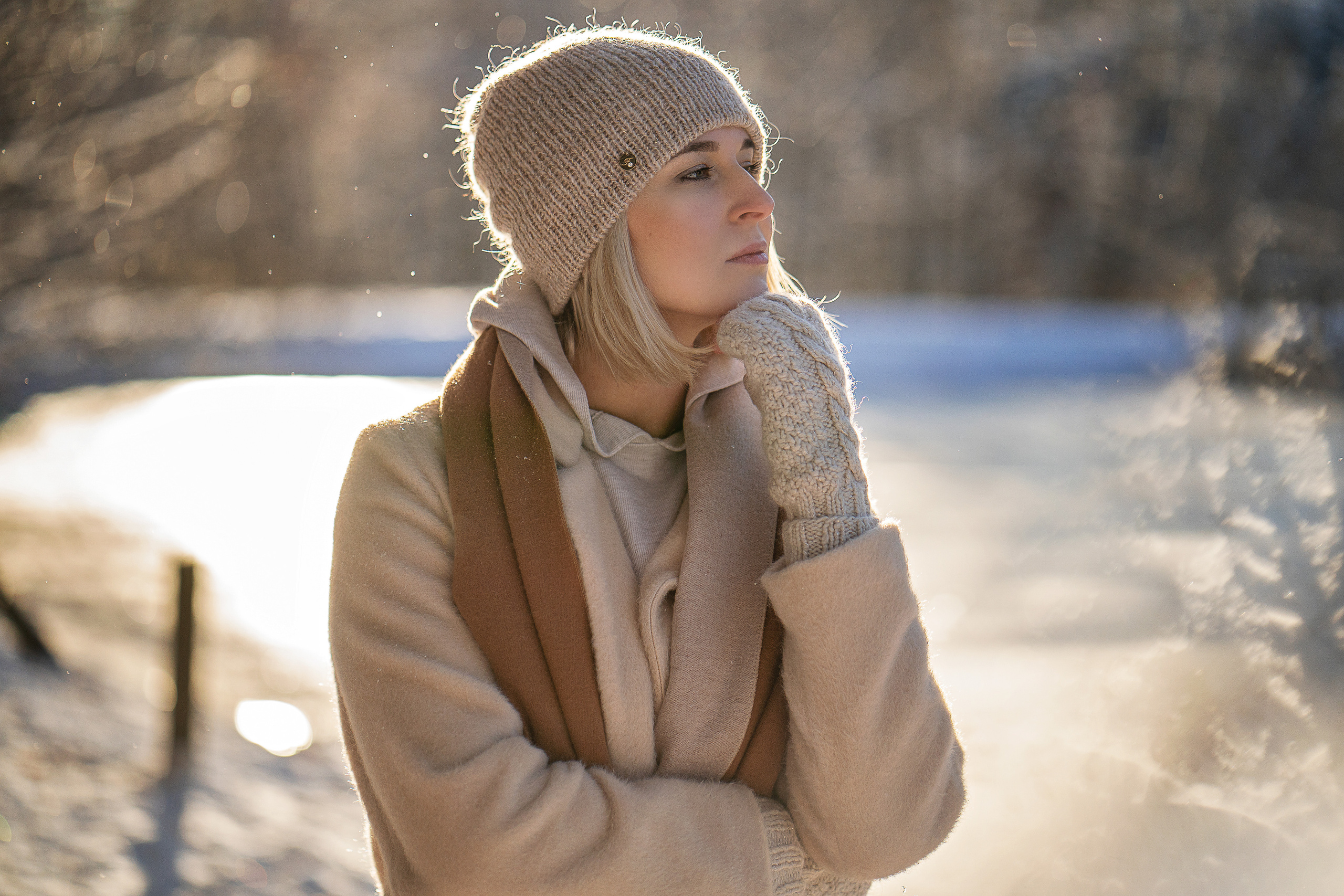 Зимняя сказка. Семейный, детский и женский фотограф в Германии, Трире