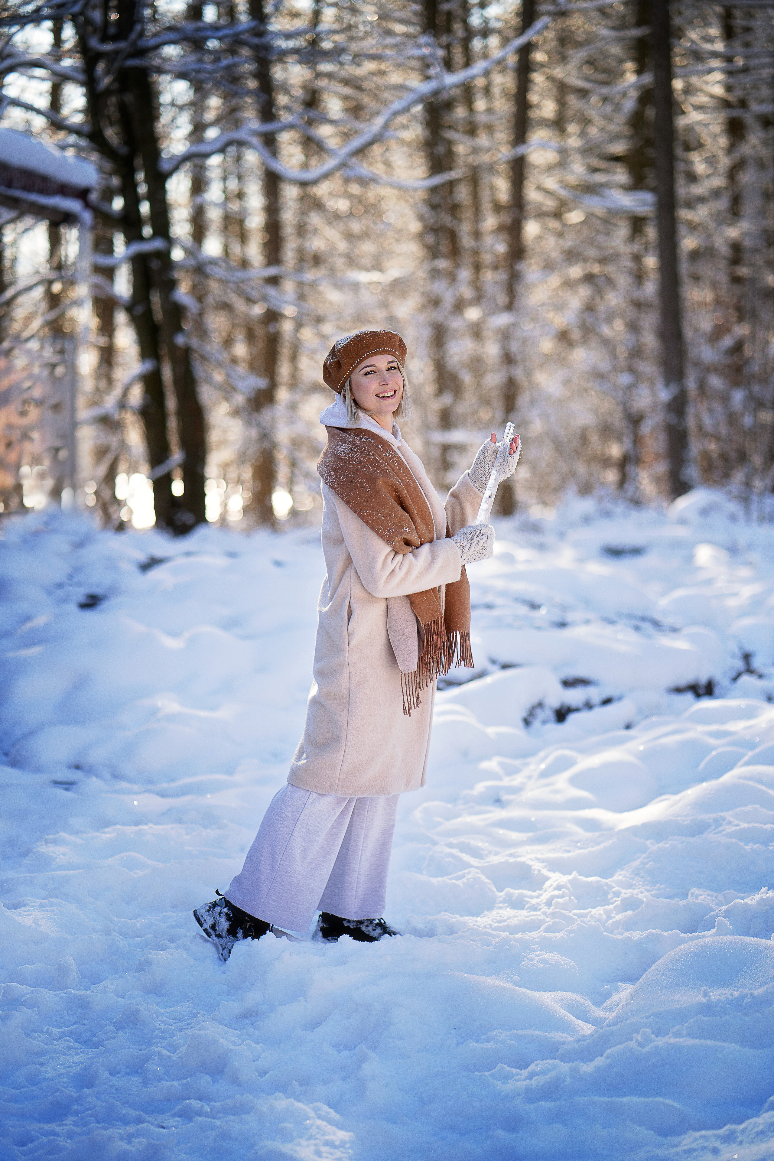Зимняя сказка. Семейный, детский и женский фотограф в Германии, Трире