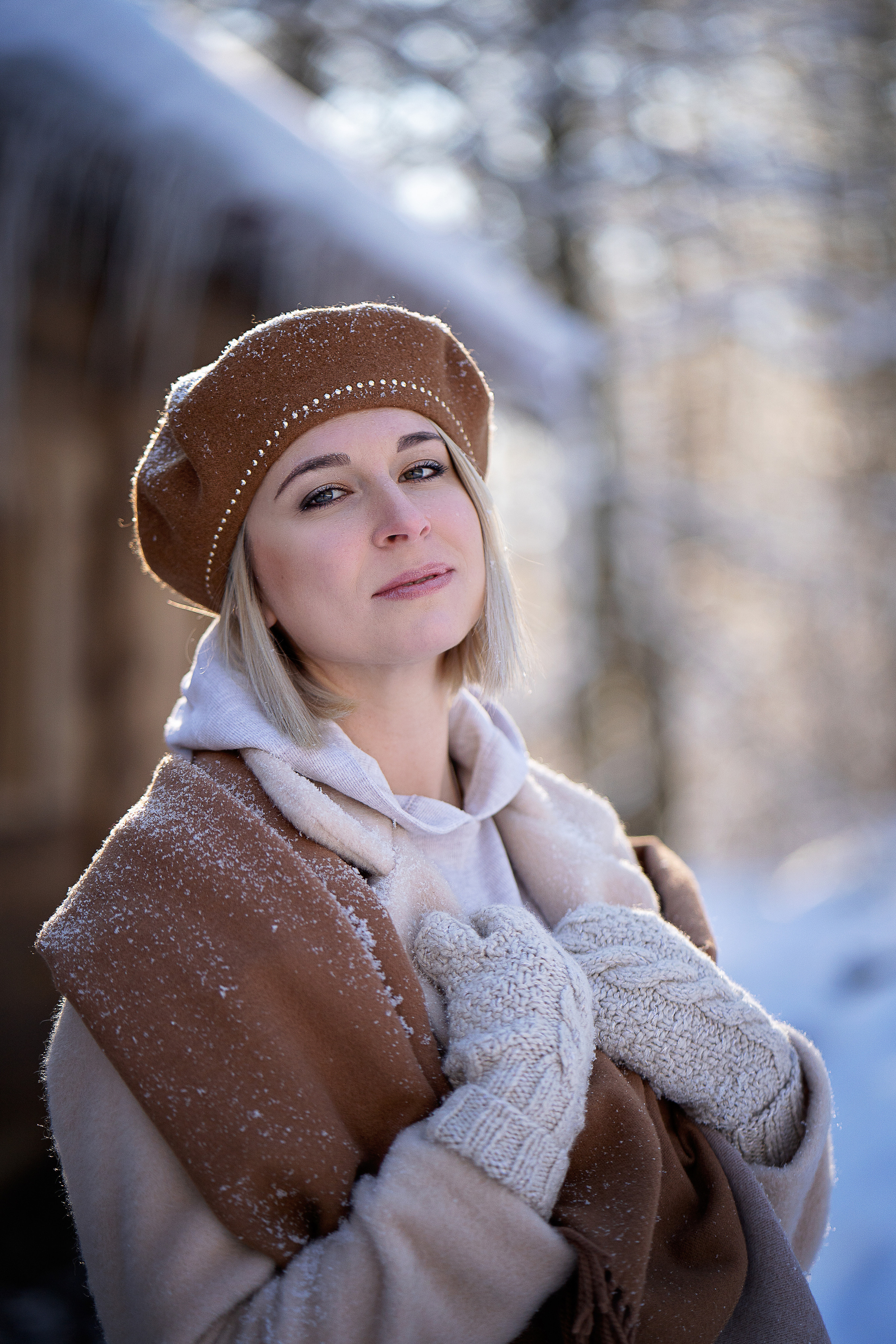 Зимняя сказка. Семейный, детский и женский фотограф в Германии, Трире